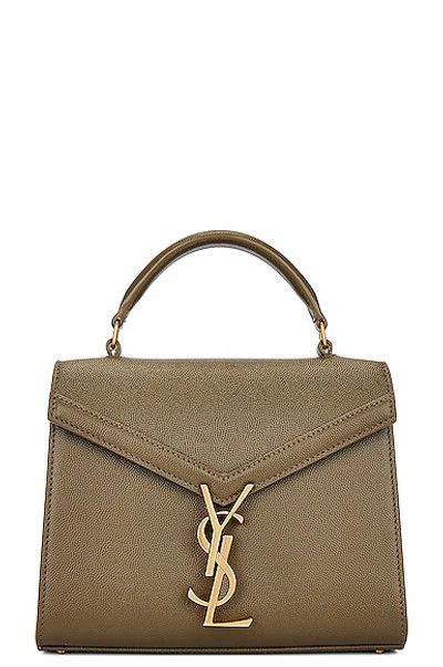 Saint Laurent Paris o1b1hav110824 Size: OS / Mini Top Handle Bag in Green Kaki Size ONE SIZE - 10 Thumbnail