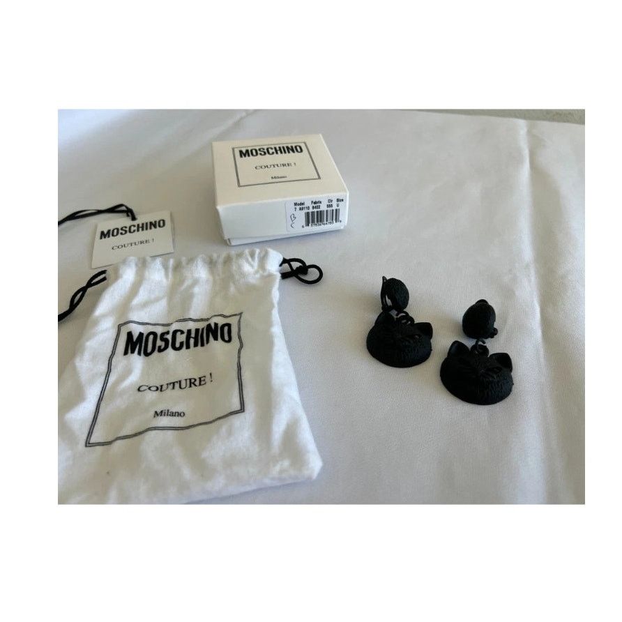 Moschino SS20 Moschino Couture Jeremy Scott Clip On Earrings Pendant Size ONE SIZE - 4 Thumbnail
