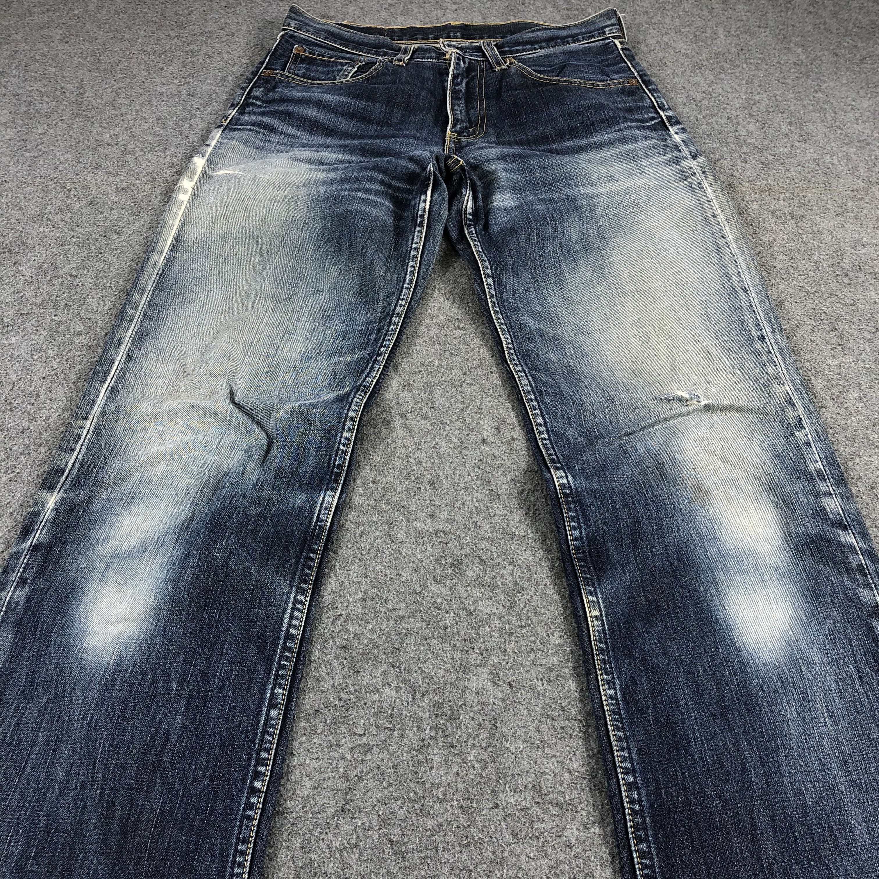 Levi's × Vintage Vintage 90s Blue Wash Levis 502 Jeans-JM1451 Size US 30 / EU 46 - 3 Thumbnail