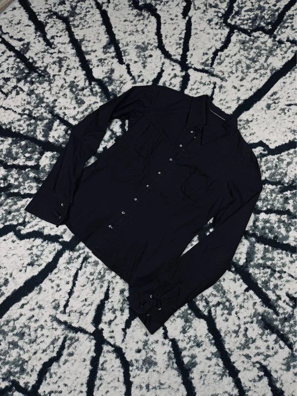 Marithe + Francois Girbaud Marithe Francois Girbaud shirt black 34 Xs Size XXS / US 00 / IT 34 - 2 Thumbnail