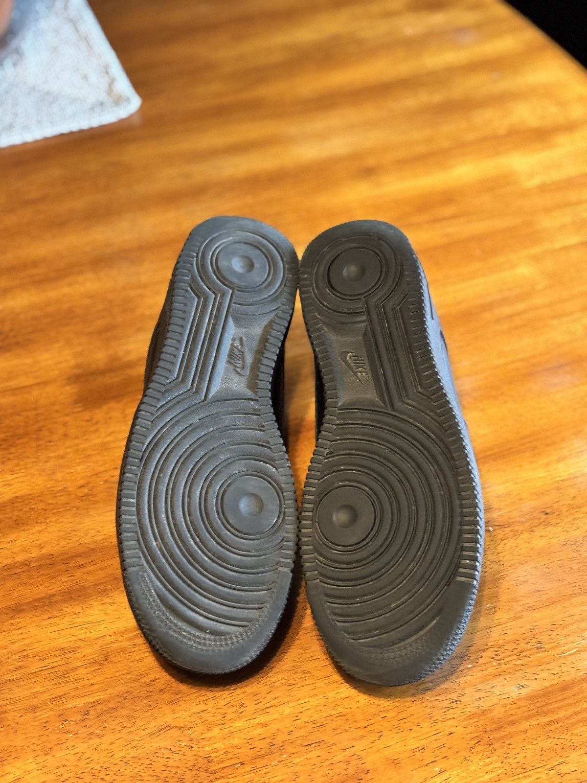 Nike × Supreme Black Supreme Air Force 1s Size US 9.5 / EU 42-43 - 5 Thumbnail