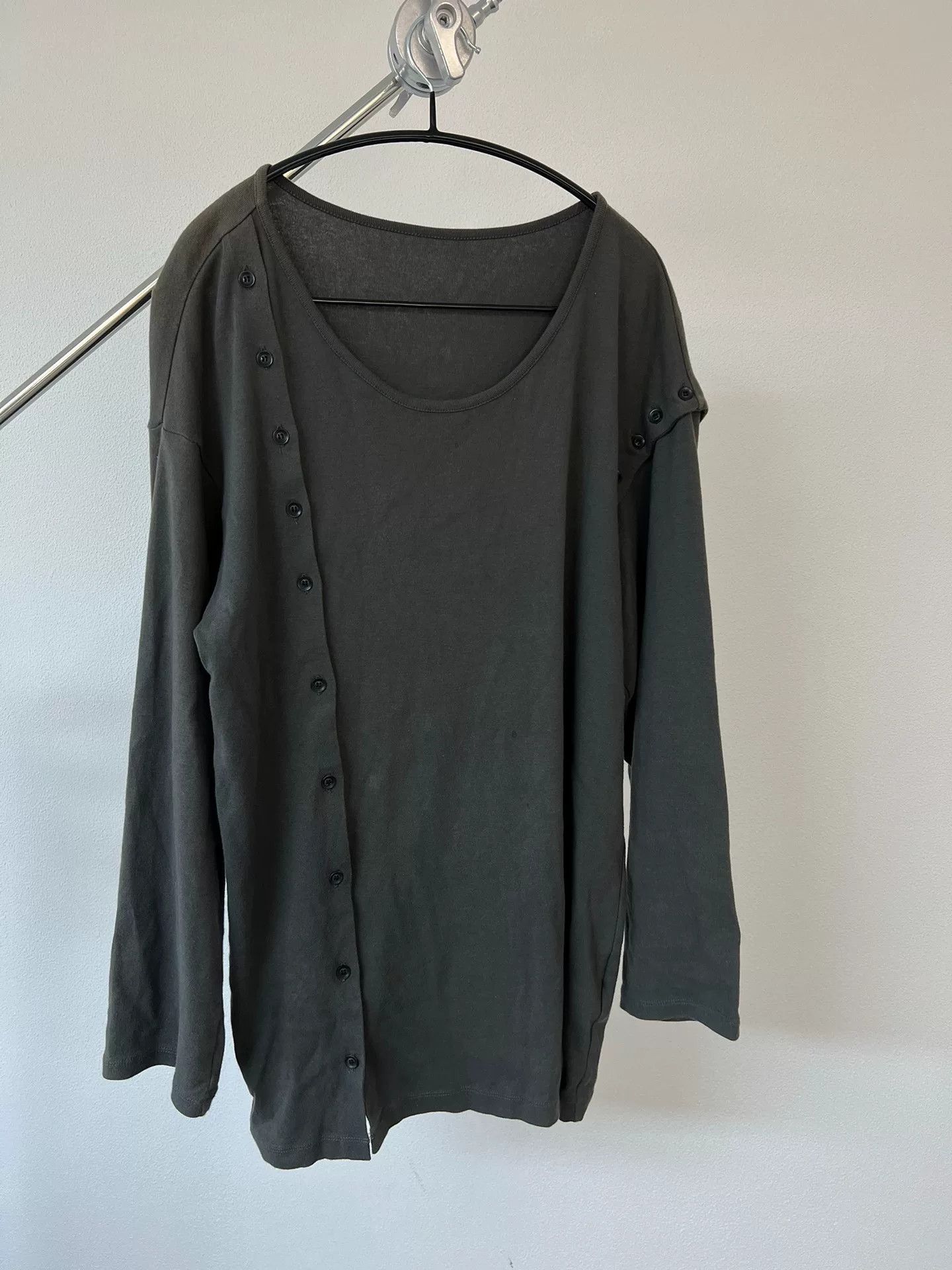Yohji Yamamoto Yohji Yamamoto Long Sleeve Top Size US L / EU 52-54 / 3 - 1 Thumbnail