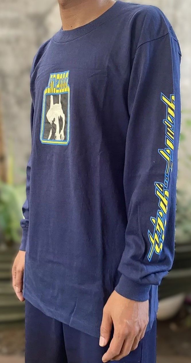 Anime Vintage 90s Evangelion AD2000 Long Sleeve Cospa Anime Medium Size US M / EU 48-50 / 2 - 2 Thumbnail