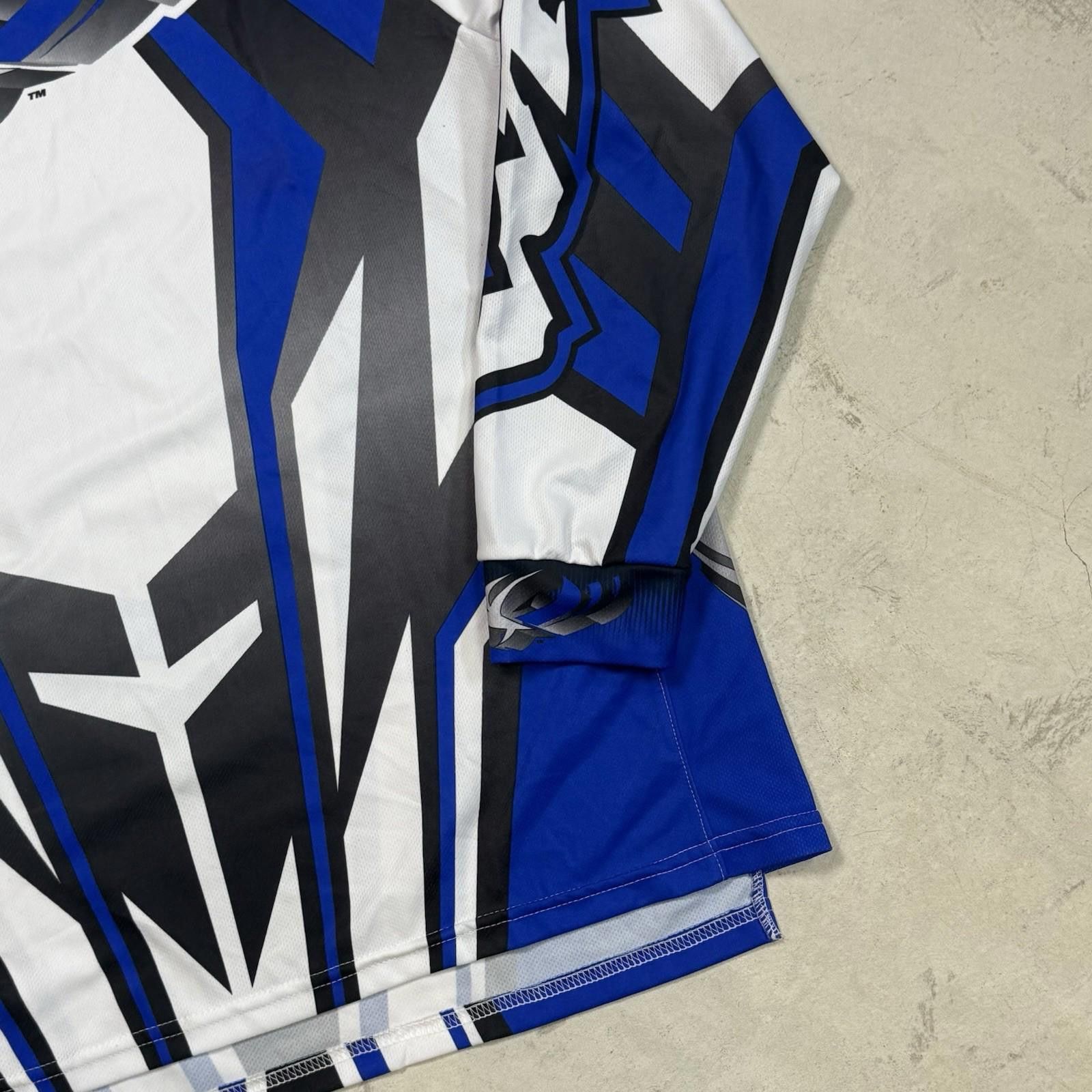 Other VTG Wrex Wear Blue Motocross Jersey Long Sleeve Men M Canada Size US M / EU 48-50 / 2 - 7 Thumbnail