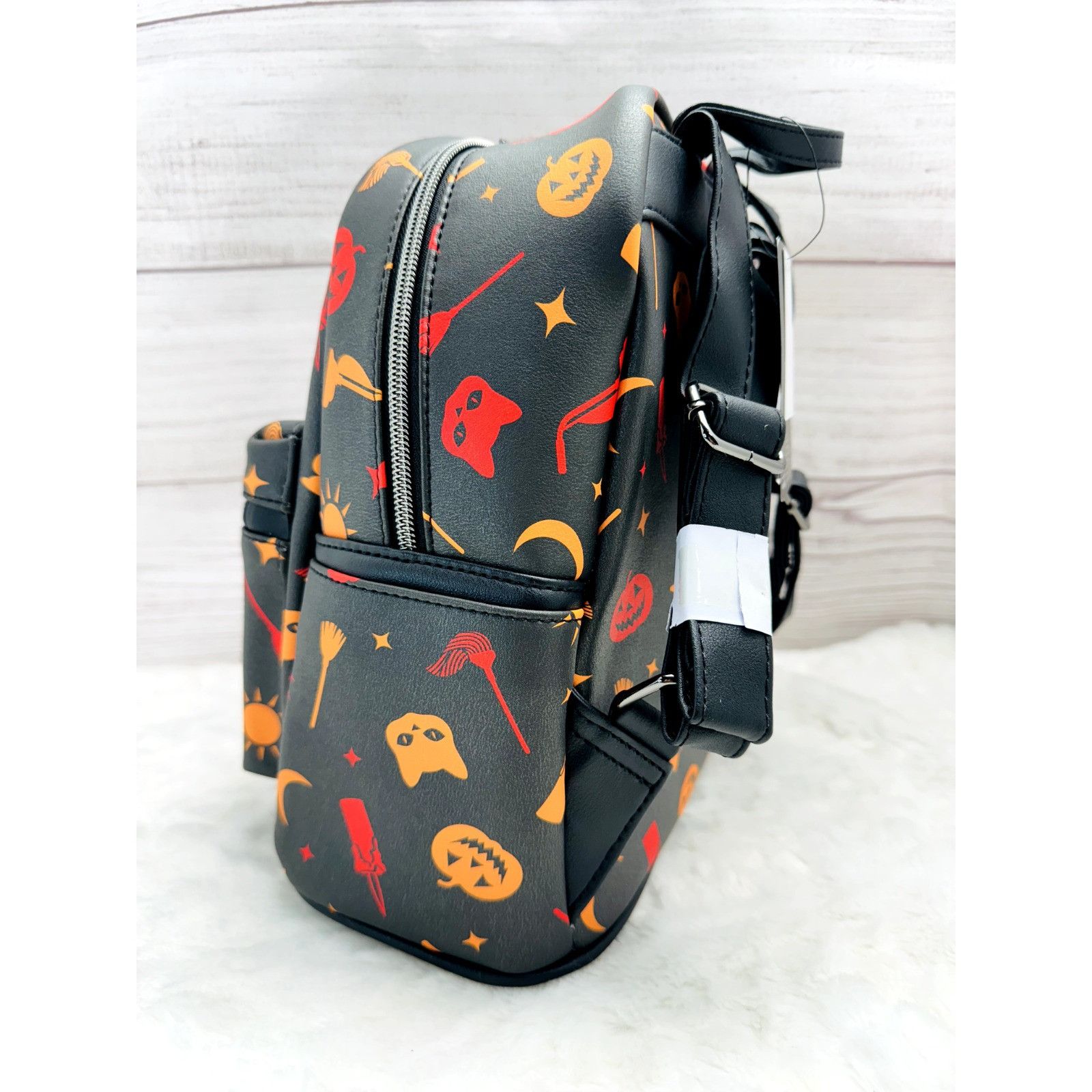 Disney Loungefly Disney Hocus Pocus Dani Icon Allover Mini Backpack Size ONE SIZE - 3 Thumbnail