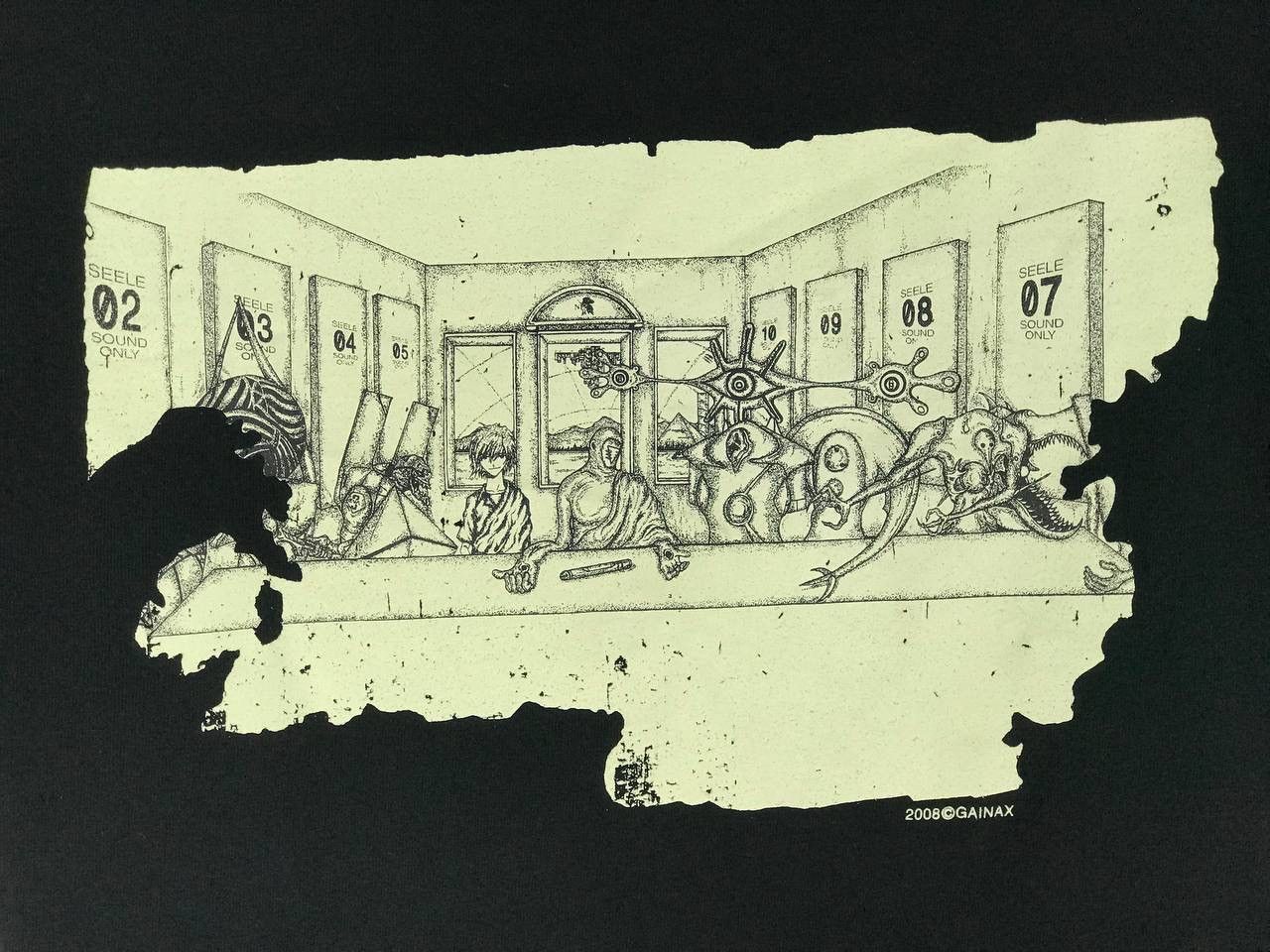 Anime hex anti style collaboration with Evangelion anime dali art Size US M / EU 48-50 / 2 - 6 Thumbnail