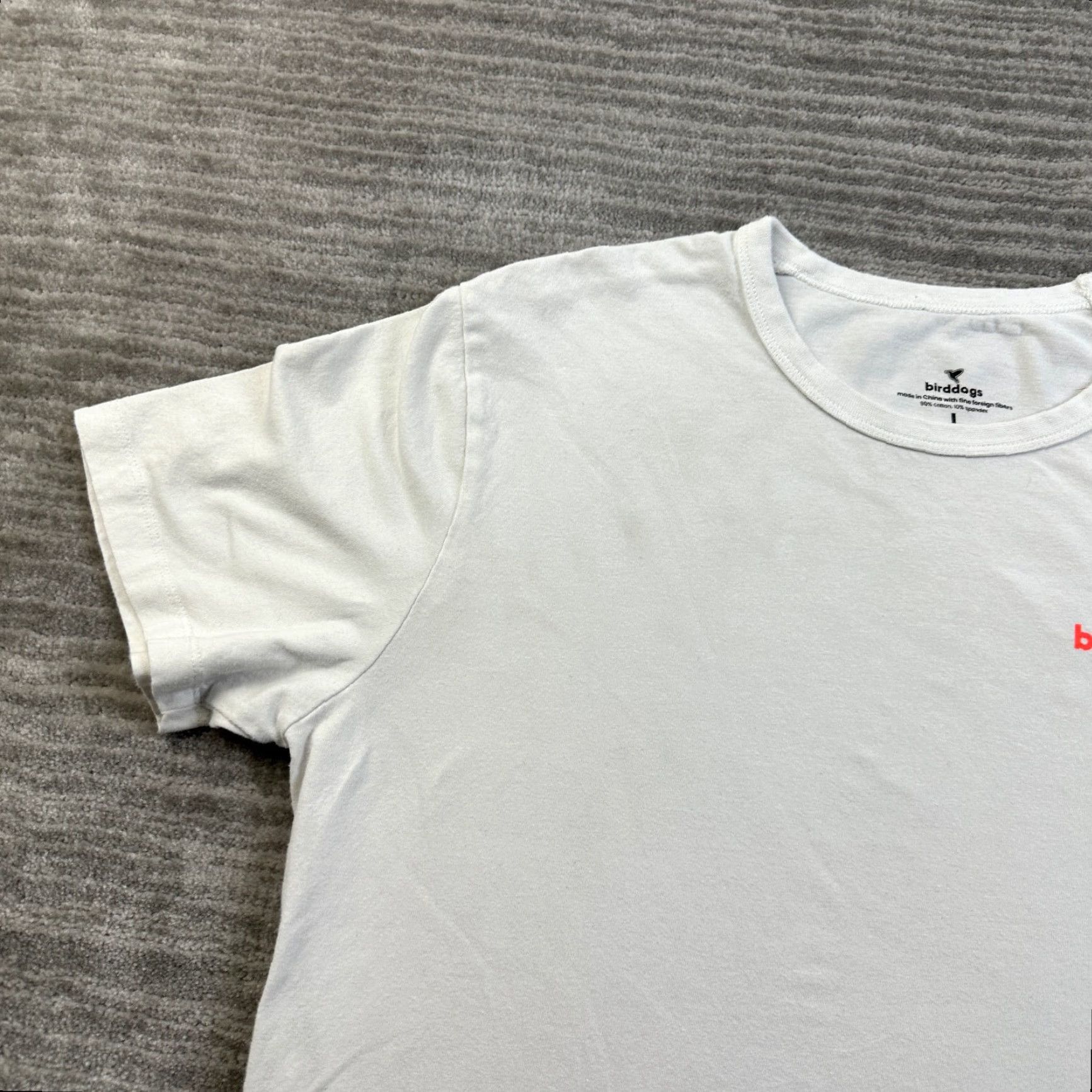 Vintage Birddogs T Shirt Mens Large White Logo Casual Adult White Size US L / EU 52-54 / 3 - 3 Thumbnail