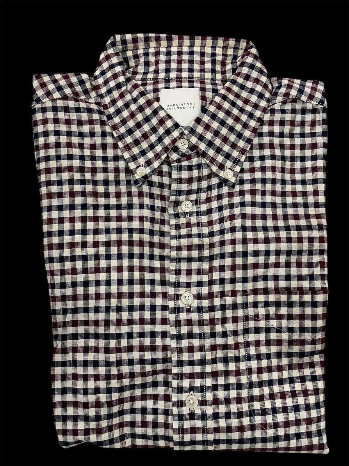 Mackintosh MACKINTOSH PHILOSOPHY PLAIDS TARTAN WORKSHIRT GUSSET SIZE 42 Size US M / EU 48-50 / 2 - 3 Thumbnail