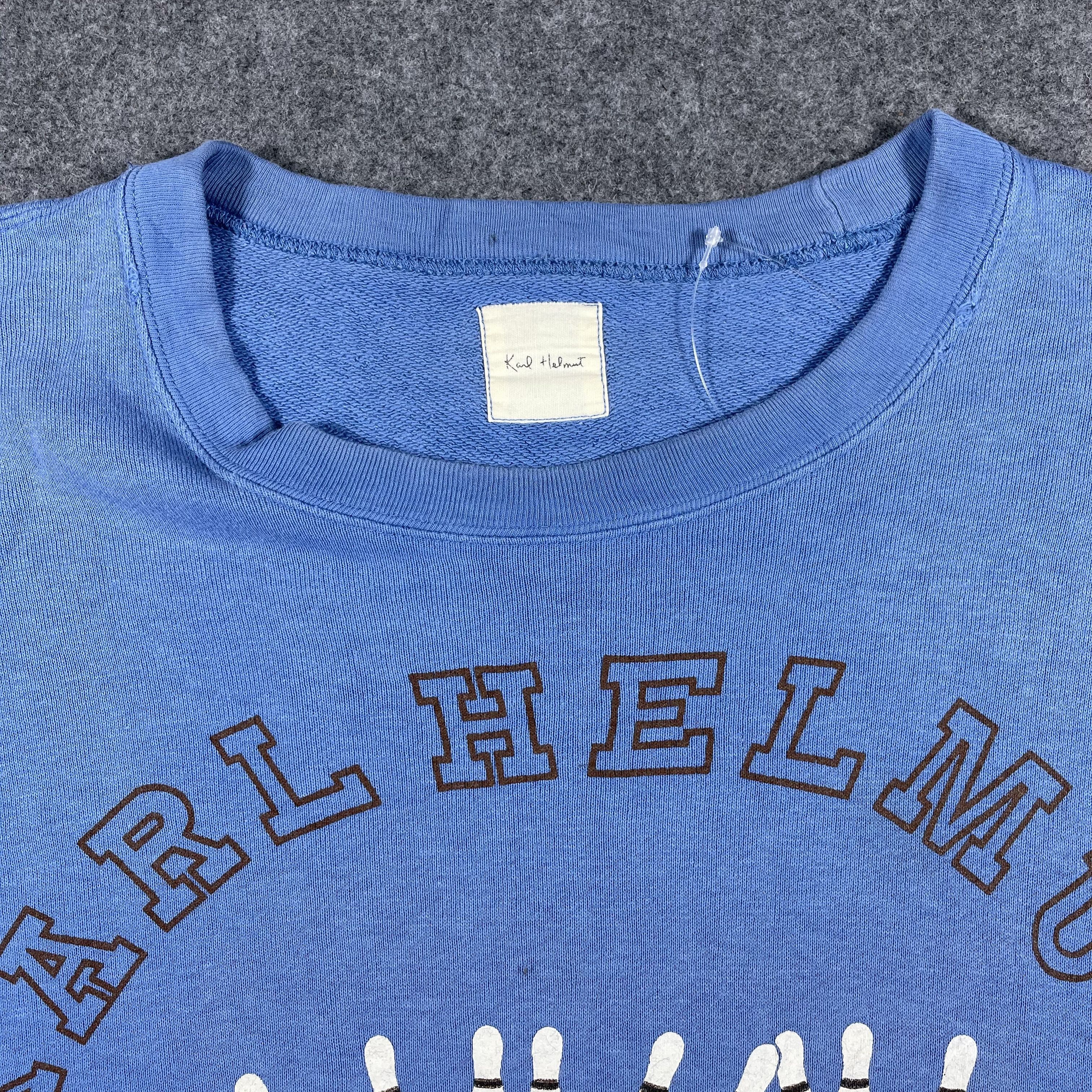 Karl Helmut Vintage Karl Helmut Sweatshirt F105 Size US M / EU 48-50 / 2 - 4 Thumbnail