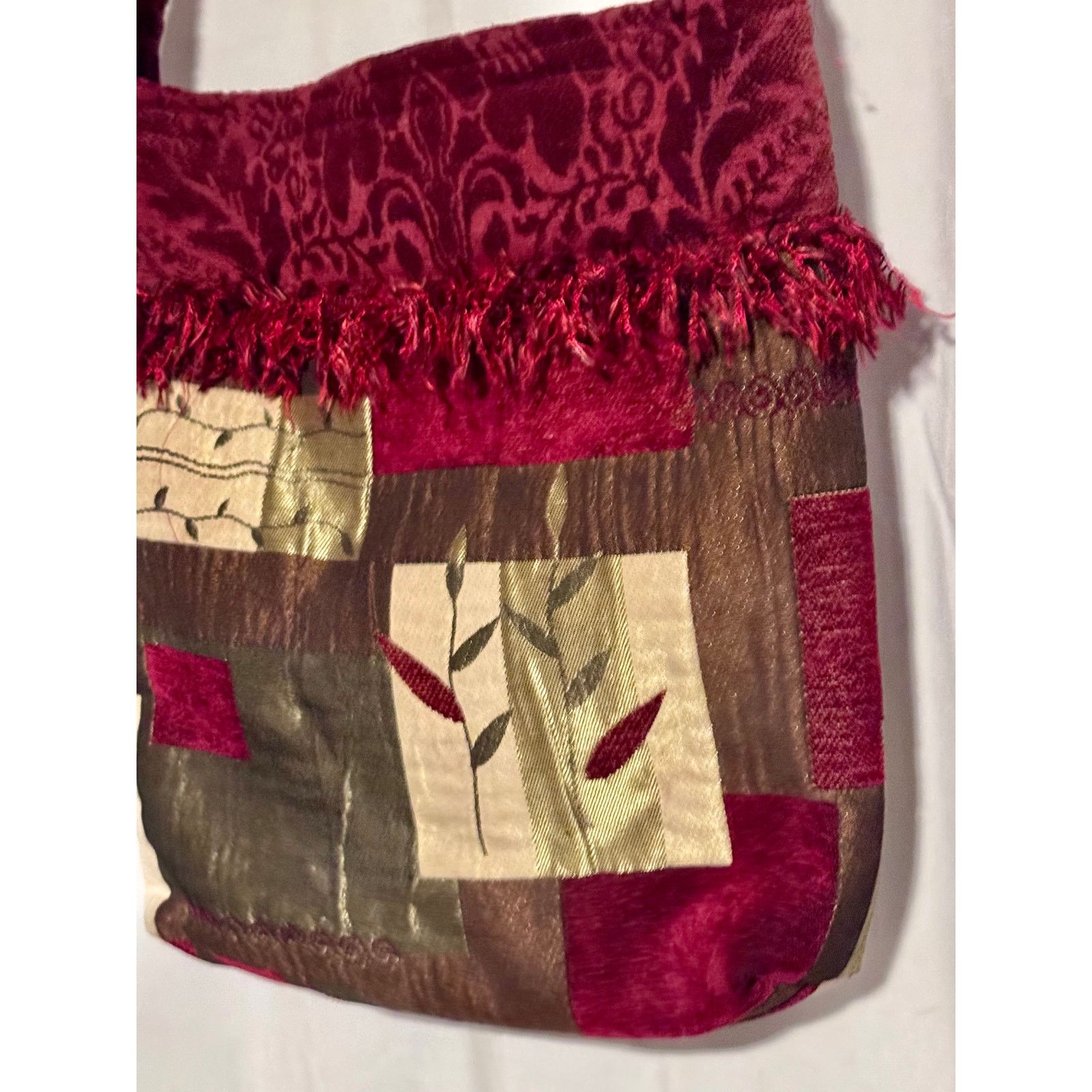 Handmade Handmade Patchwork Tapestry Shoulder Bag Size ONE SIZE - 4 Thumbnail