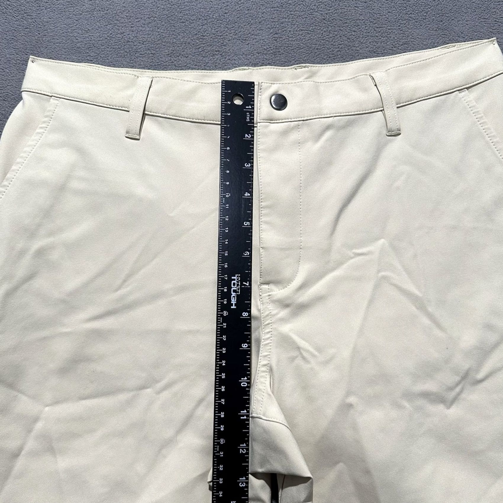 Vintage State and Liberty Shorts Mens 34 Khaki Performance Stretch Athletic Golf Shorts Size US 34 / EU 50 - 7 Thumbnail