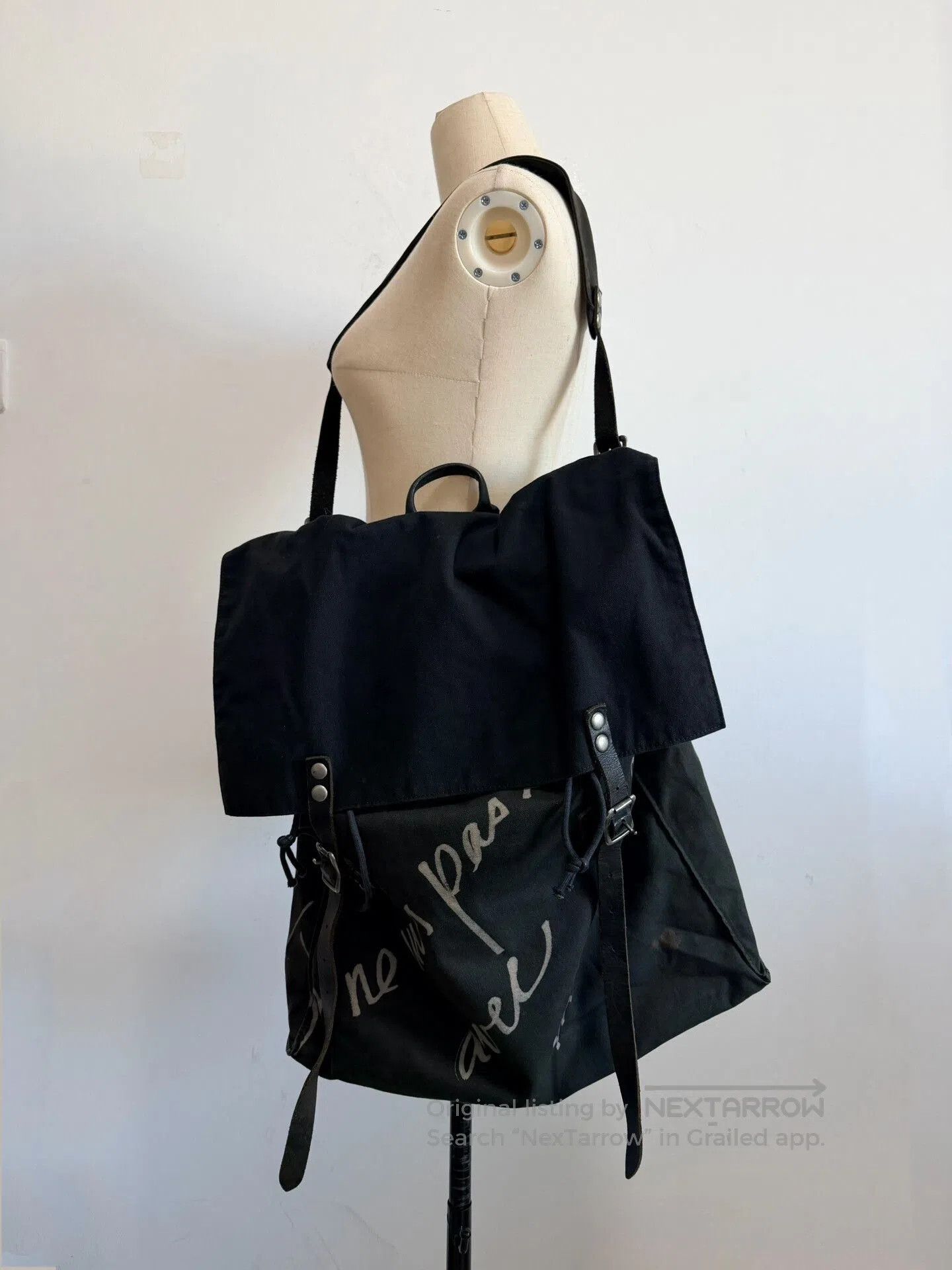 Yohji Yamamoto Yohji Yamamoto Y's Backpack. Size ONE SIZE - 3 Thumbnail