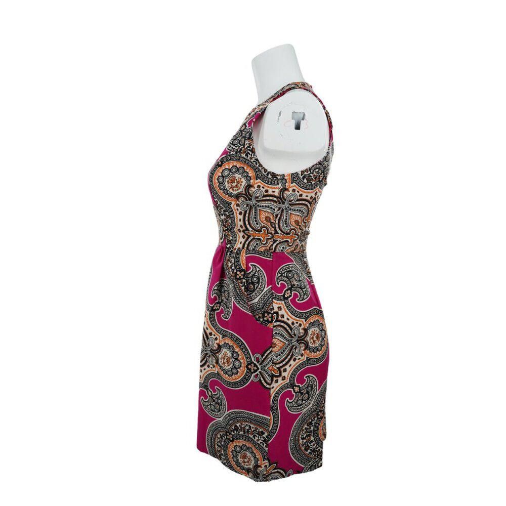 Designer Anthropologie Paisley Print Cocktail Dress Size 0 Size XS / US 0-2 / IT 36-38 - 2 Thumbnail