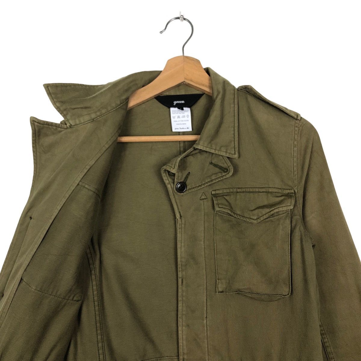 Japanese Brand 🔥Military Parka Jacket Style Green Made in Japan Size US M / EU 48-50 / 2 - 9 Thumbnail