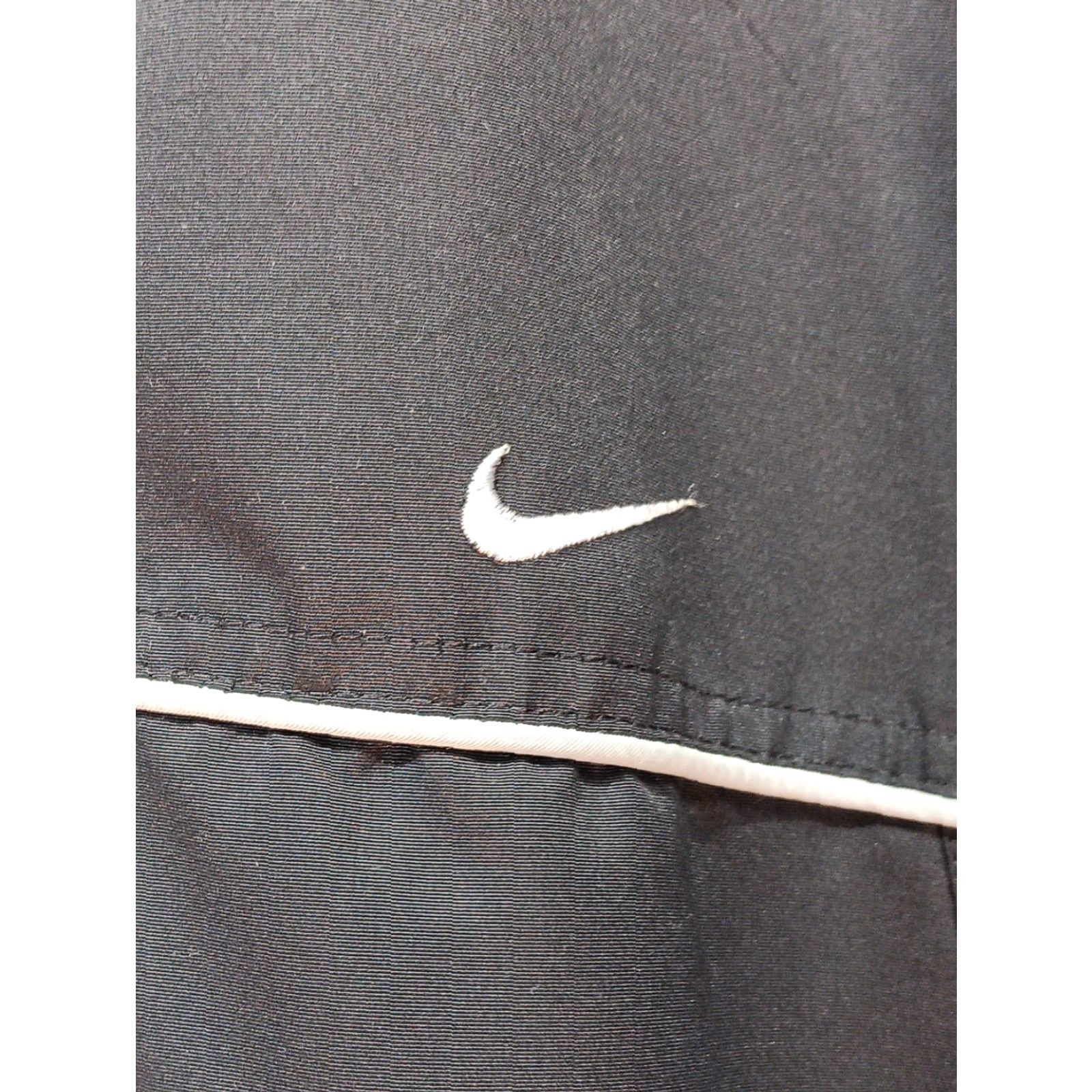 Nike VINTAGE Nike Jacket Coat Parka Hooded Mens 2XL Tall Black Fleece Lined Full Zip Sports Size US XXL / EU 58 / 5 - 6 Thumbnail