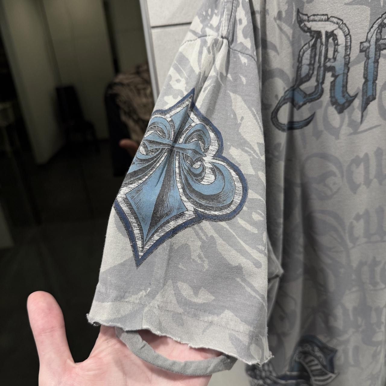 Affliction GRAIL AFFLICTION ANGEL KNIGHT TEE VINTAGE RARE ARMOUR WING 🪽 Size US XXL / EU 58 / 5 - 6 Thumbnail