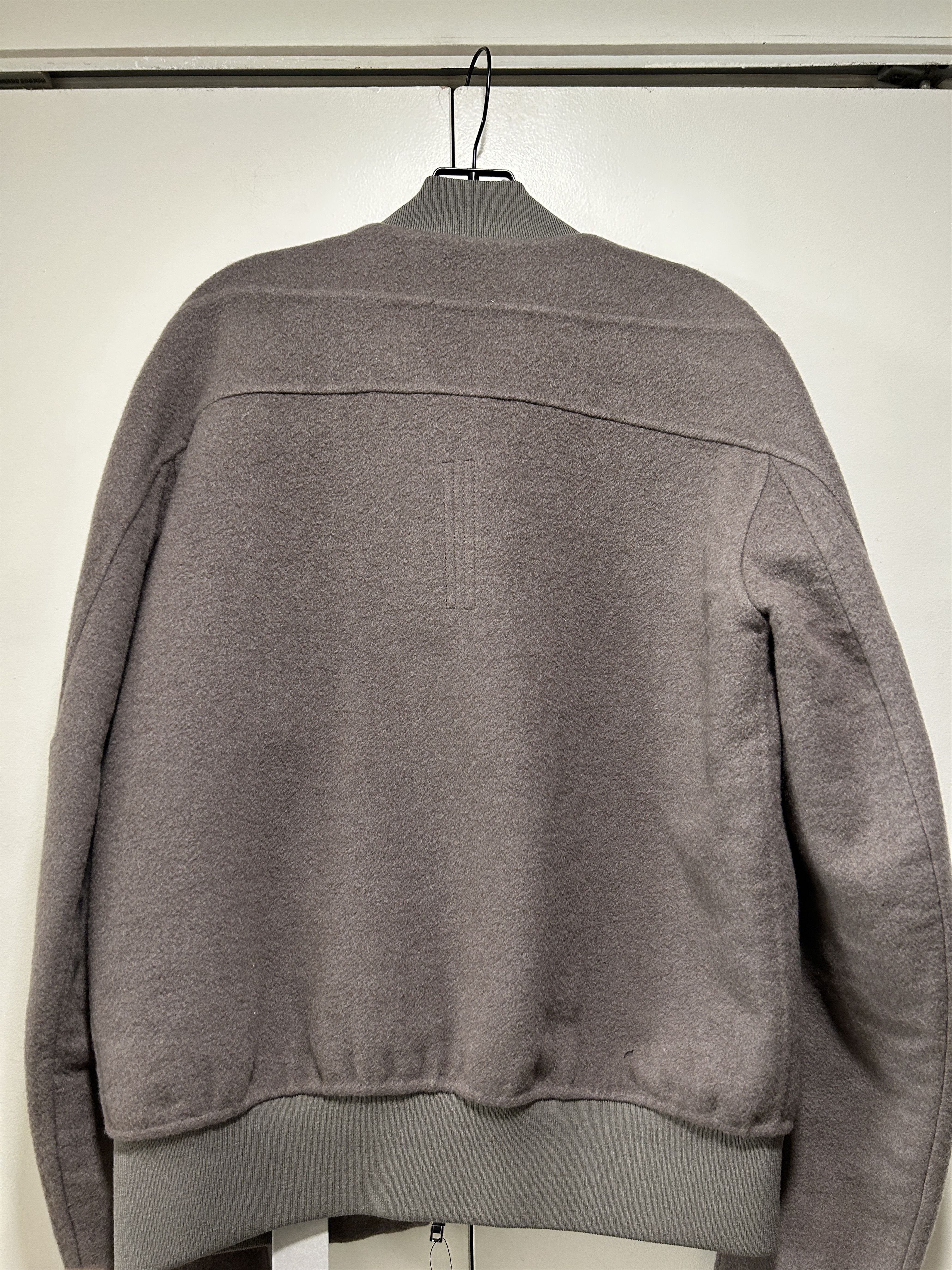 Rick Owens Girdered flight jacket dust f/w 21 gethsemane cashmere Size US M / EU 48-50 / 2 - 8 Thumbnail