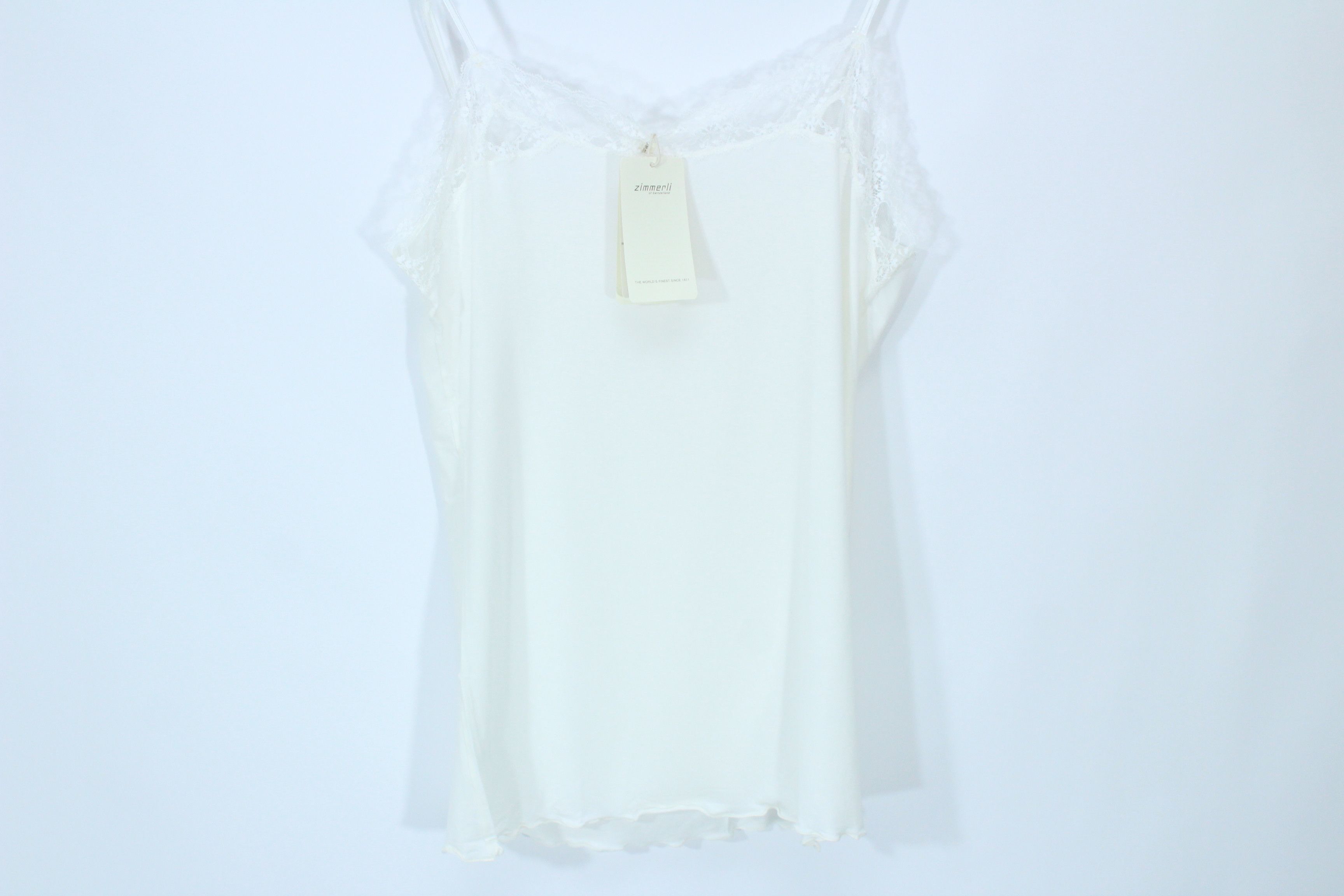 Hypebeast Zimmerli Spaghetti Top Wms Size XL Made In Switzerland Size XL / US 12-14 / IT 48-50 - 3 Thumbnail