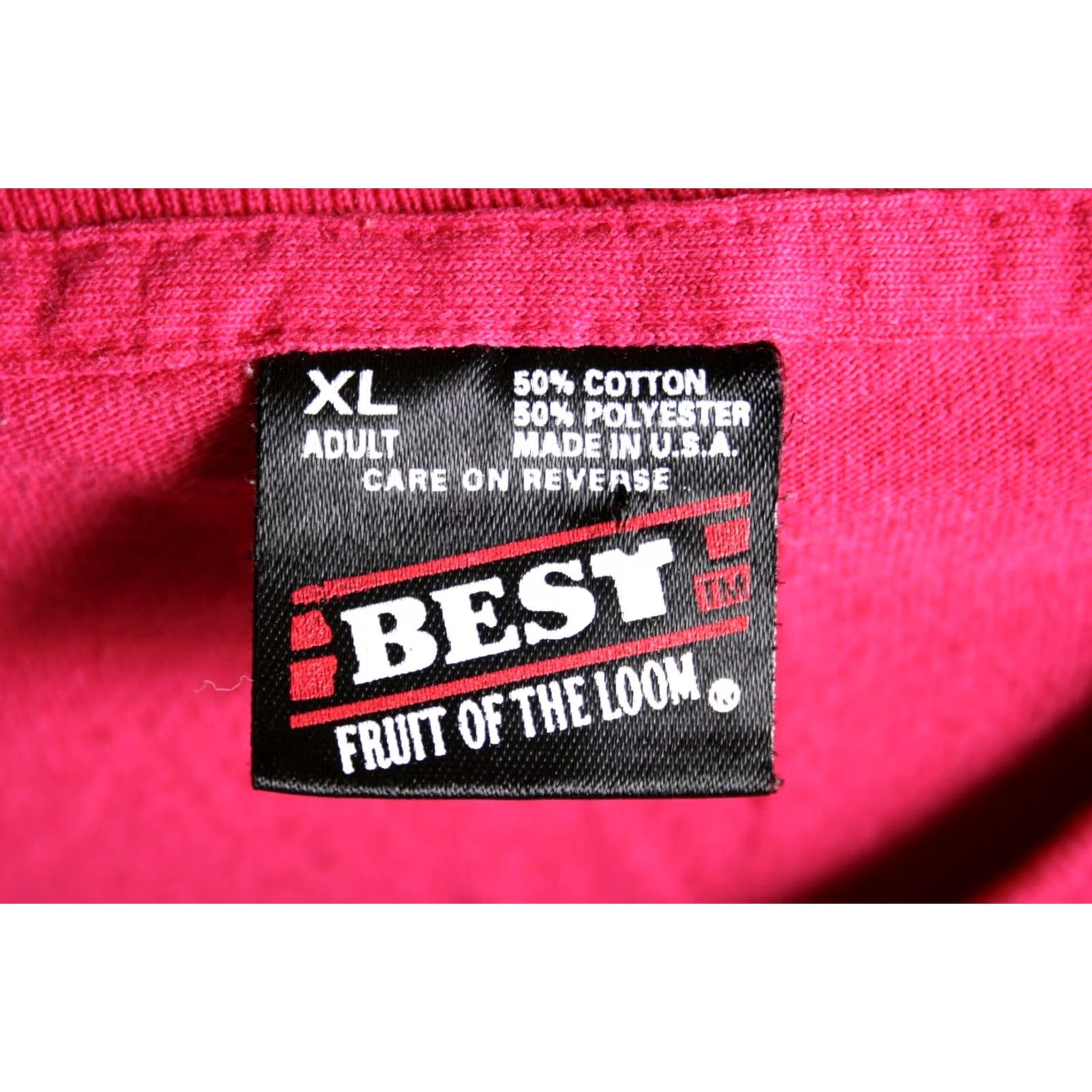 Fruit Of The Loom VINTAGE COUNTRY JAM USA Tim McGraw Faith Hill Concert Tour T-Shirt XL Men Pink 1990s 90s T-Shirt Crew Neck Short Sleeve Double-Sided Size US XL / EU 56 / 4 - 8 Thumbnail