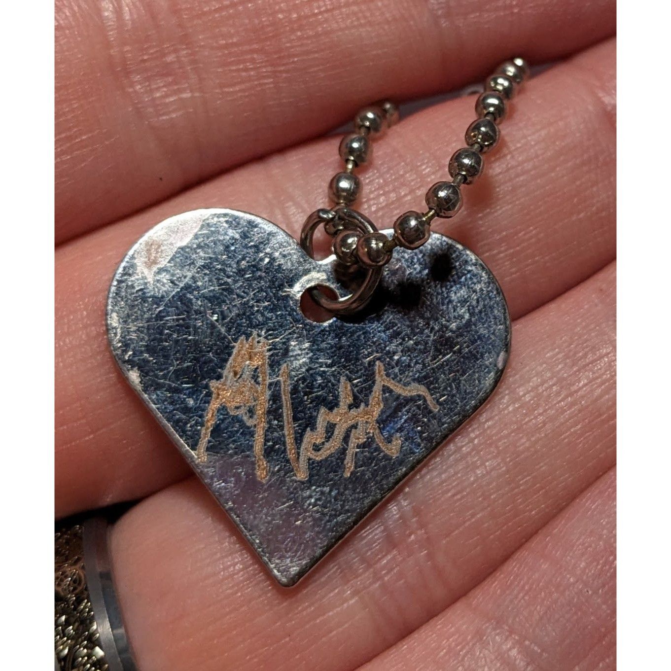Other Handmade Heart AVF Necklace Size ONE SIZE - 13 Thumbnail
