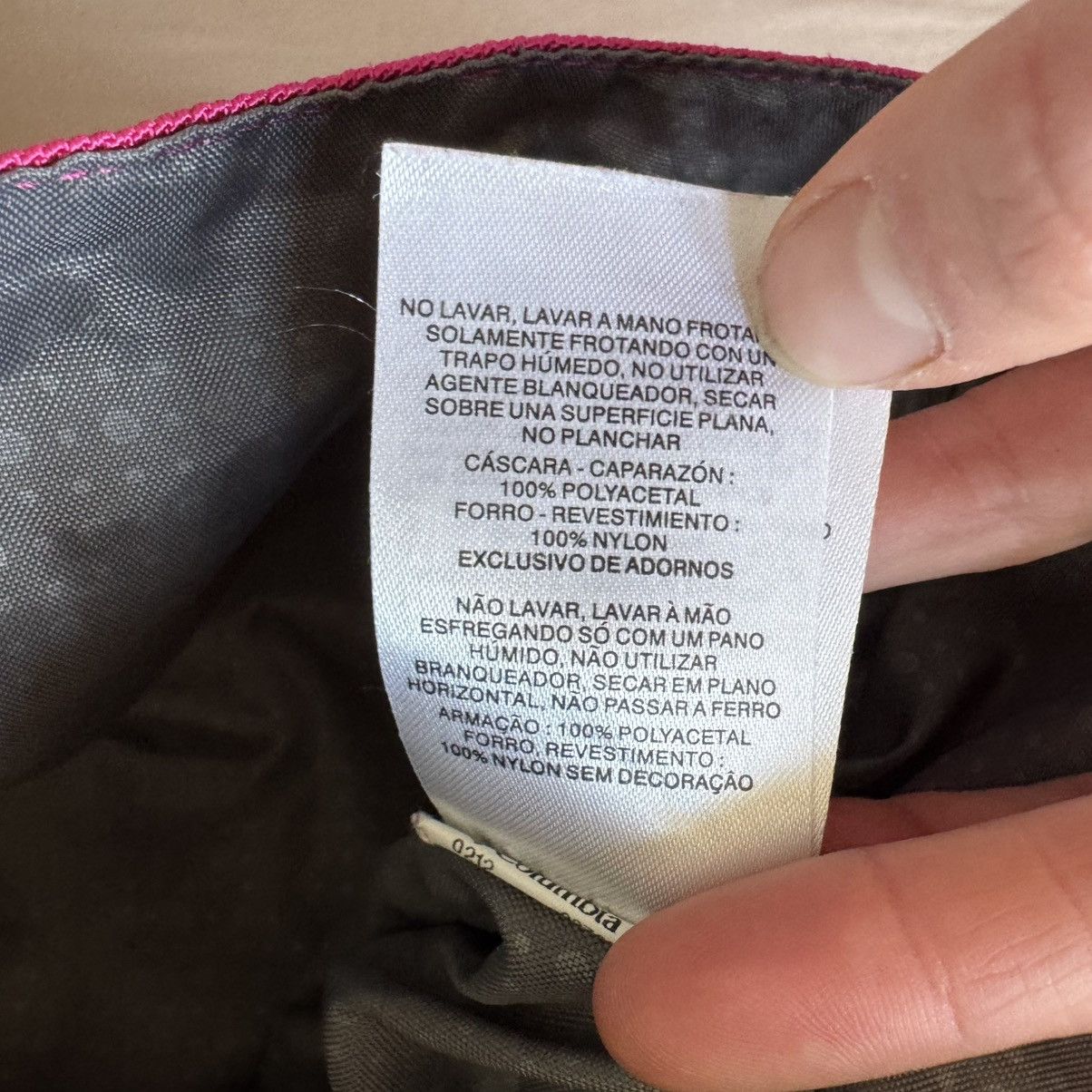 Columbia Vintage Columbia Pink Azza Il Hobo Messenger Bag Size ONE SIZE - 6 Thumbnail