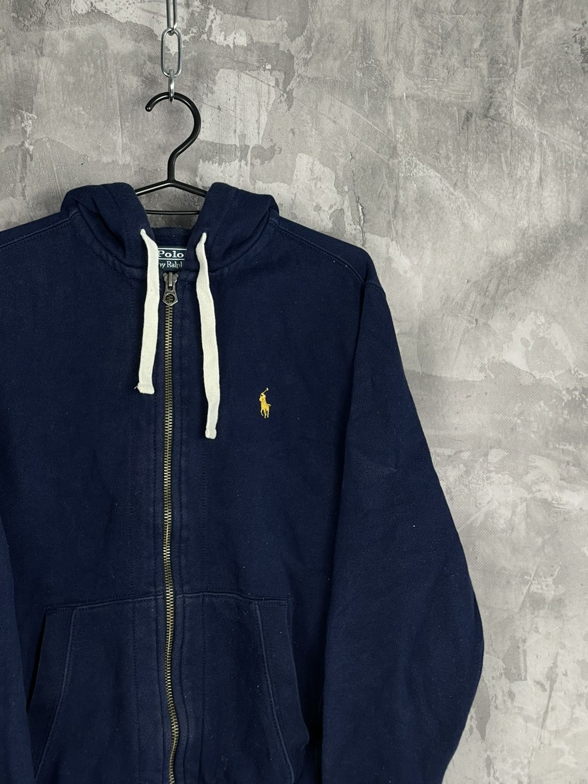 Polo Ralph Lauren × Ralph Lauren × Vintage Vintage Ralph Lauren Polo Zip Hoodie Blue Size:S Size US S / EU 44-46 / 1 - 4 Thumbnail