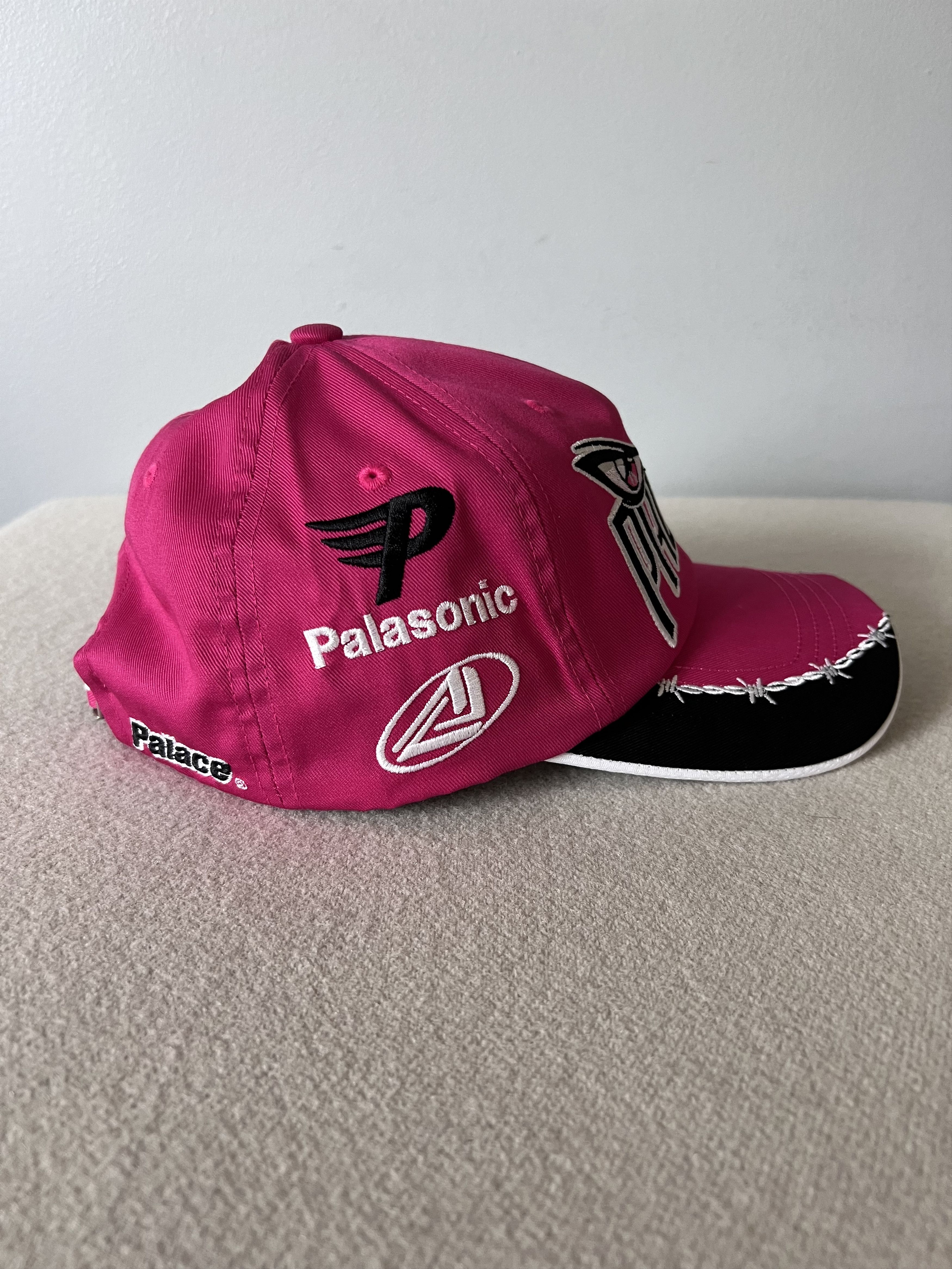 Palace Palace Skateboards Eyes 6 Panel Hat in Pink Size ONE SIZE - 3 Thumbnail