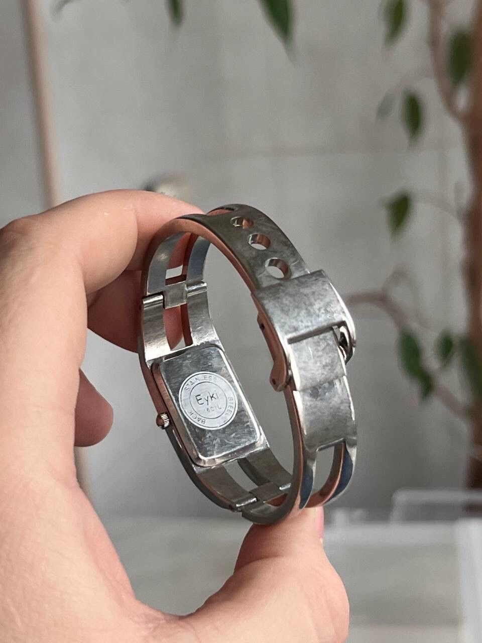 Japanese Brand × Vintage Vintage Japanese style futuristic Watch EYKI Japan watch Size ONE SIZE - 3 Thumbnail