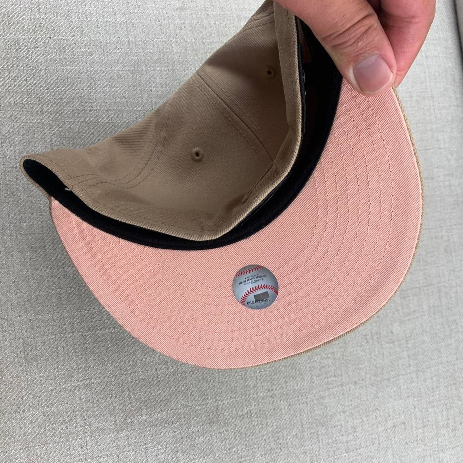 Other Joe Freshgoods x LA Dodgers Camel Fitted Hat Size ONE SIZE - 3 Thumbnail