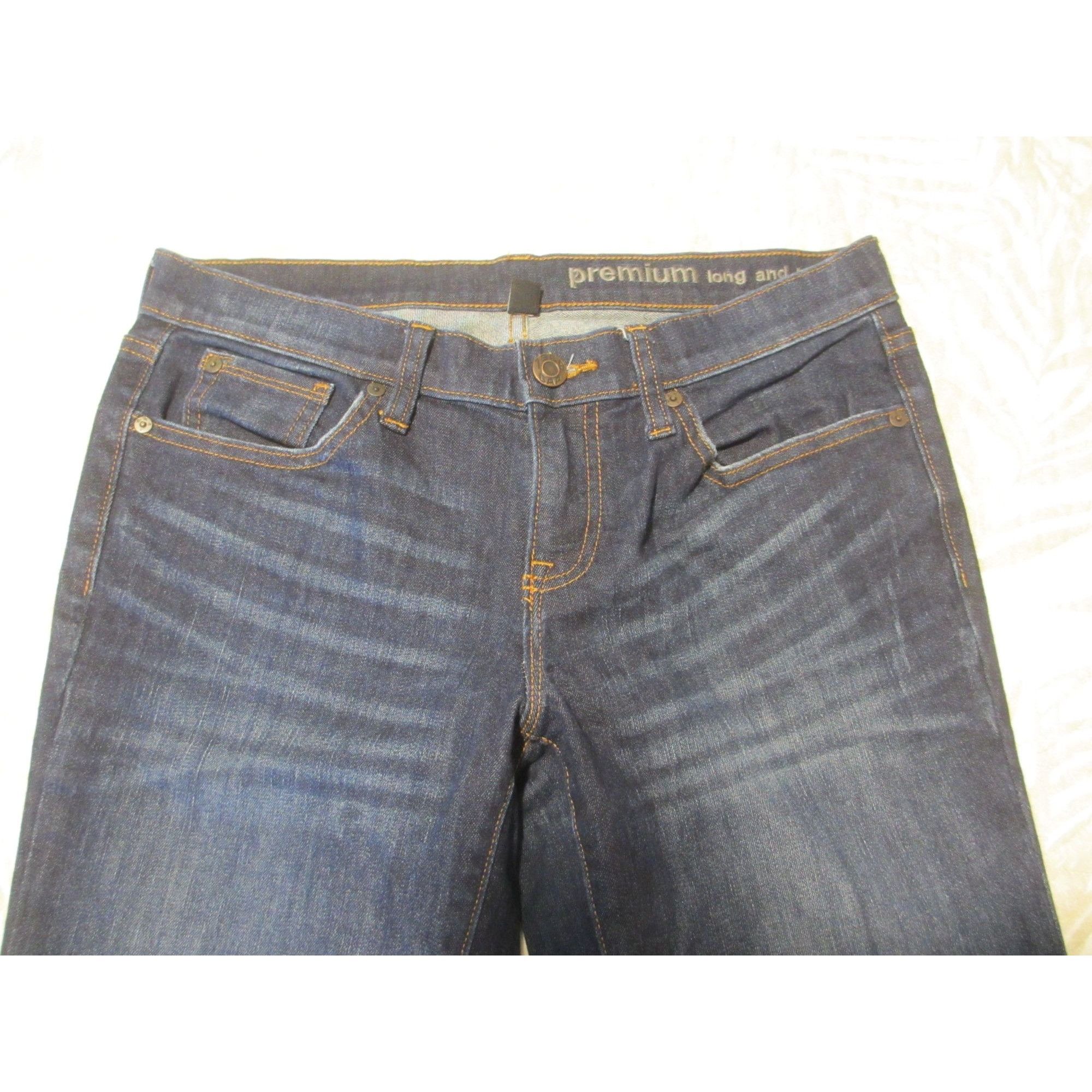Gap Gap Premium Long & Lean Womens Jeans 8/29 long excellent con Size 30" / US 8 / IT 44 - 4 Thumbnail