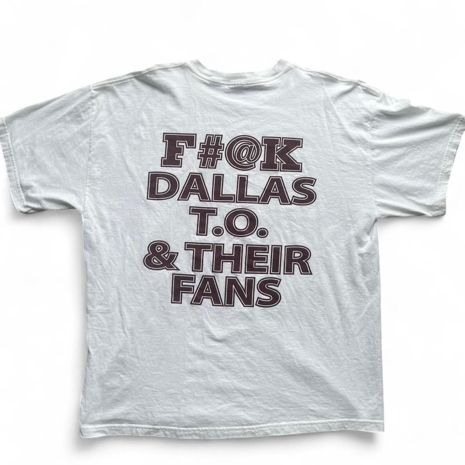 NFL Vintage NFL 'FU@K' Dallas Cowboys Graphic T-Shirt Size US XL / EU 56 / 4 - 3 Thumbnail