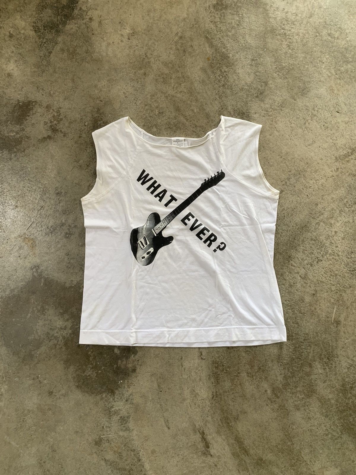 A.P.C. A.P.C Section Musicale What Ever Punk Style Sleeveless shirt Size US L / EU 52-54 / 3 - 1 Thumbnail