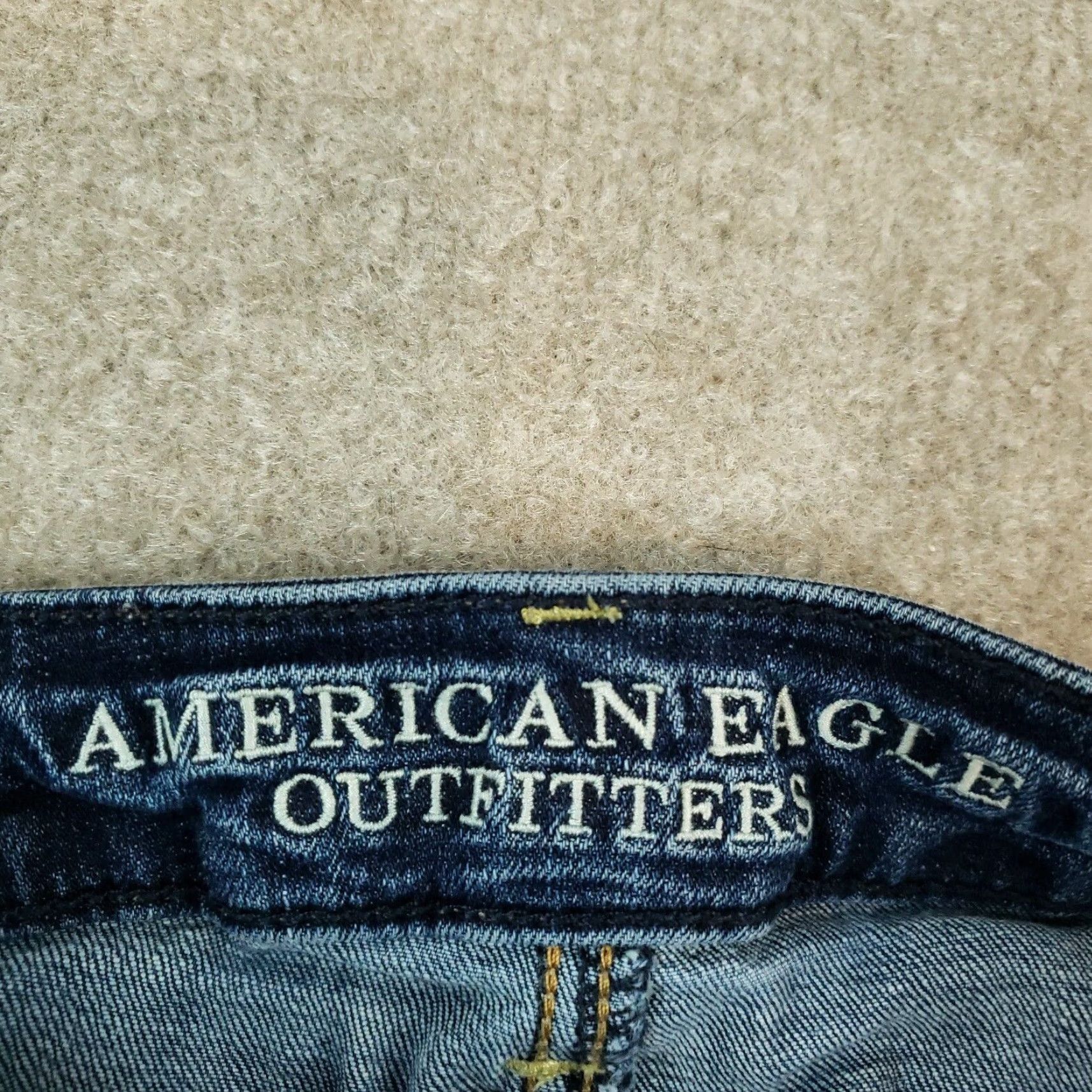 American Eagle Outfitters American Eagle Outfitters Jeggings Jeans Size 2 Blue Skinny Super Stretch Low Rise Casual Womens Size 27" / US 4 / IT 40 - 7 Thumbnail