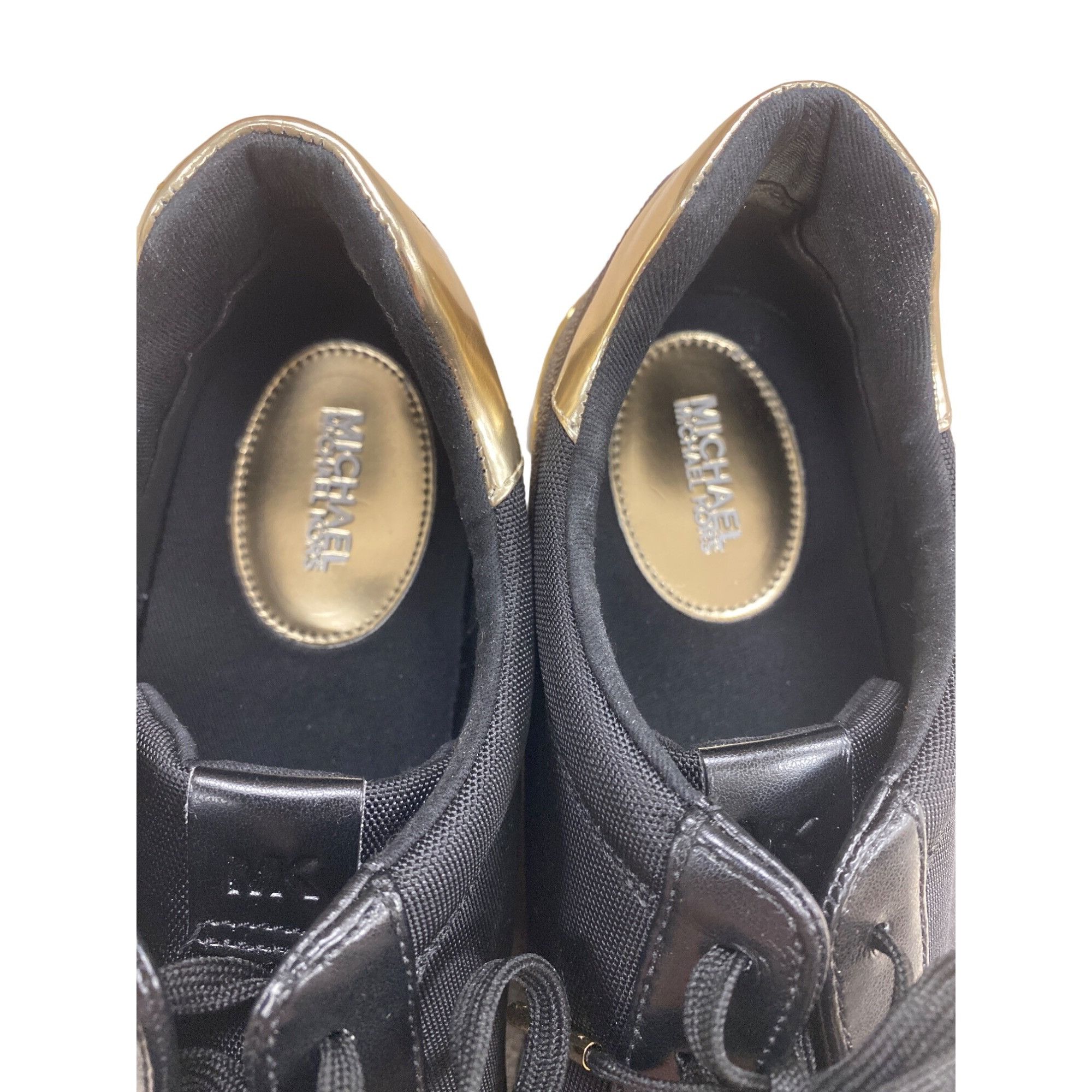 Michael Kors Michael Kors women designer sneakers brown black 10M SKU 129 Size US 10 / IT 40 - 6 Thumbnail