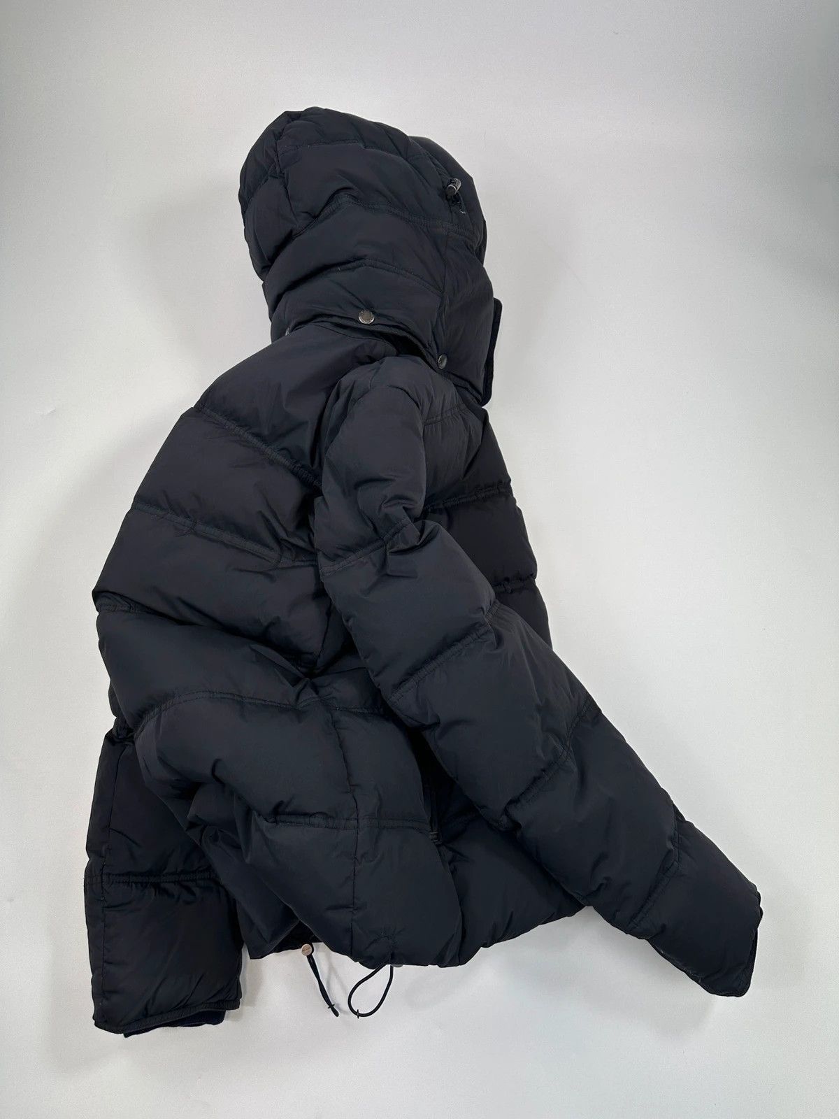 Prada Prada Milano Dark Navy Hooded Puffer Jacket Triangle Size US M / EU 48-50 / 2 - 6 Thumbnail