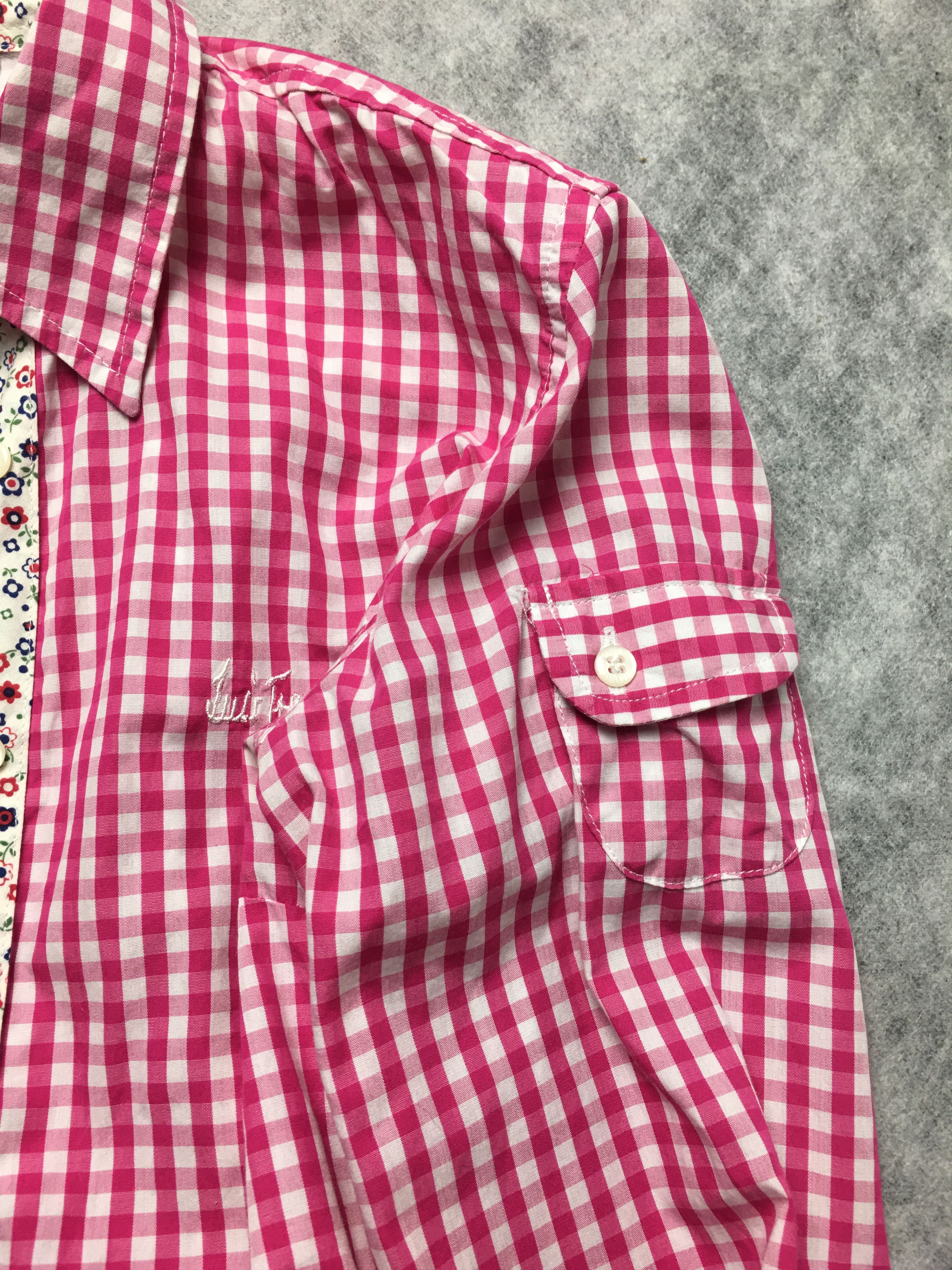 Other Luis Trenker Austrian Checked Shirt Blouse Size XS Size XS / US 0-2 / IT 36-38 - 8 Thumbnail