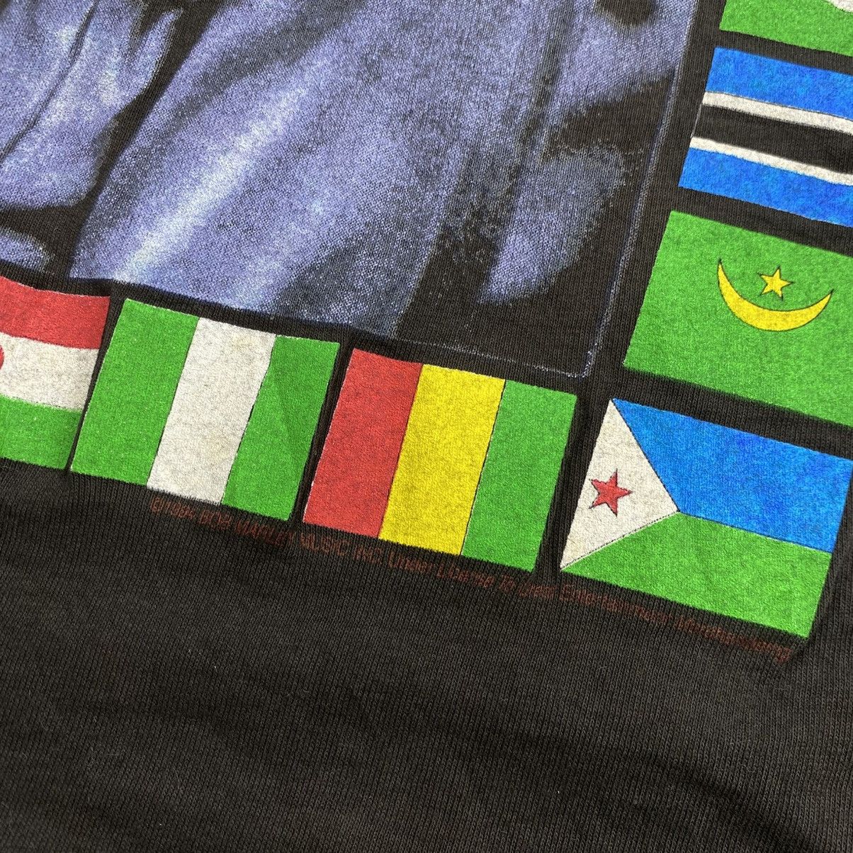 Bob Marley 1994s Vintage Bob Marley African United Reggae Tee Faded Size US L / EU 52-54 / 3 - 8 Thumbnail