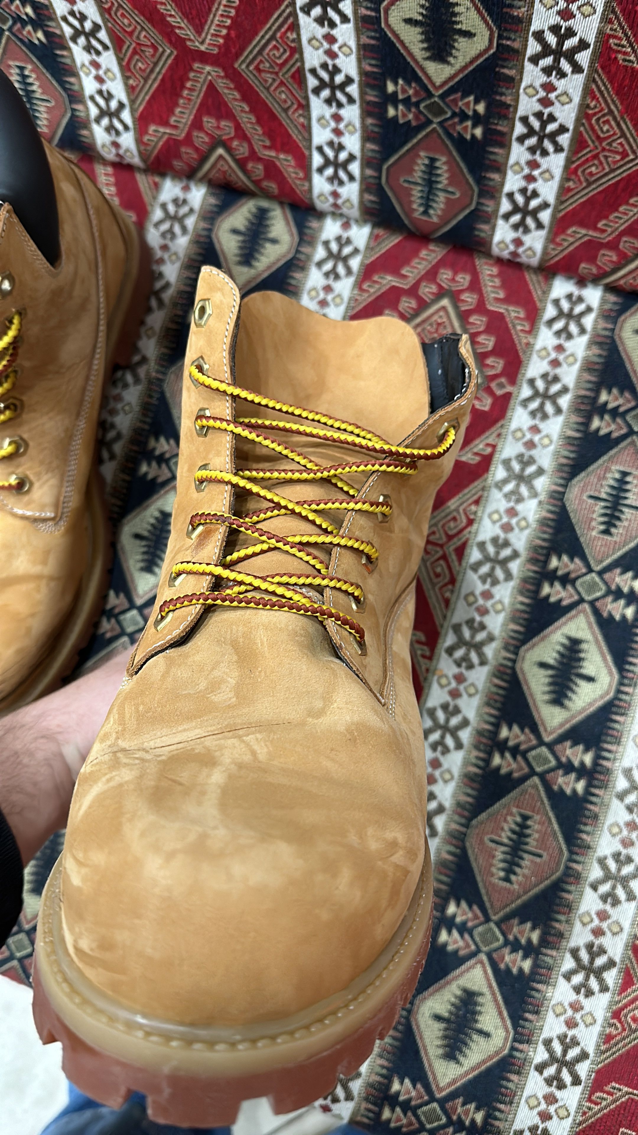 Derschutze Derschütze "yasmin v3" Boots Size 46 Timberland Style Size US 12 / EU 45 - 10 Thumbnail