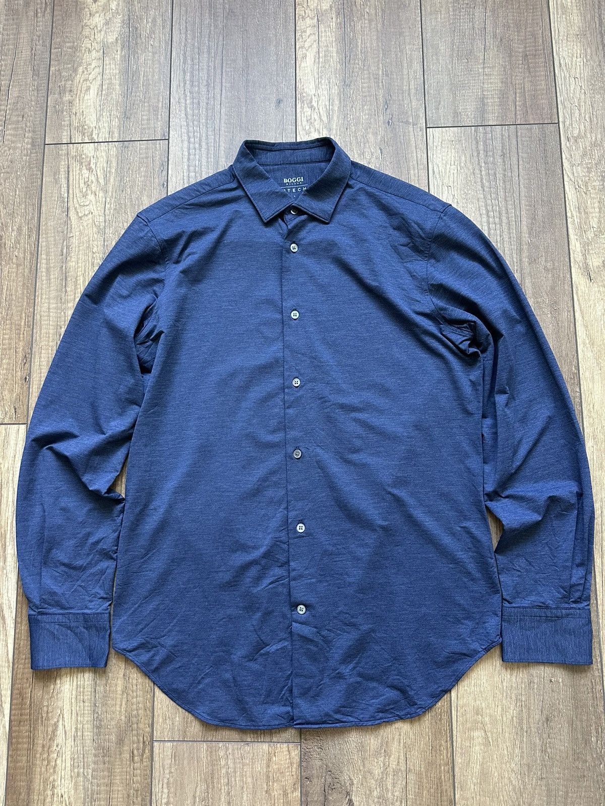 Boggi Shirts Long Sleeve BOGGI Milano size L Size US L / EU 52-54 / 3 - 1 Thumbnail