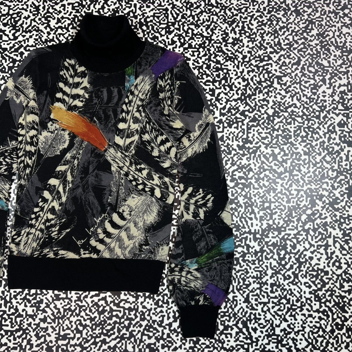 Iceberg Vintage Y2K Iceberg Luxury Abstract Floral Style Sweater 90s Size M / US 6-8 / IT 42-44 - 6 Thumbnail