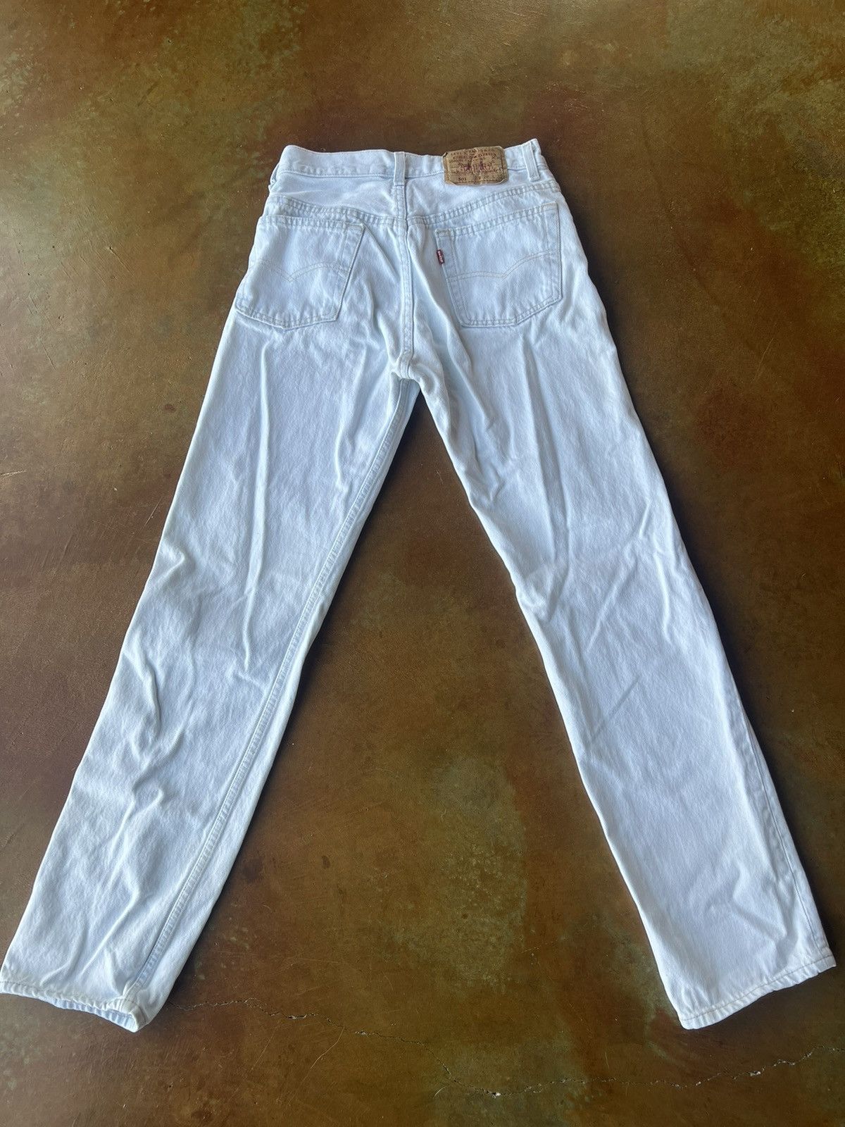Levi's × Levi's Vintage Clothing Bleached Levi’s 501 Denim jeans Size US 28 / EU 44 - 2 Thumbnail