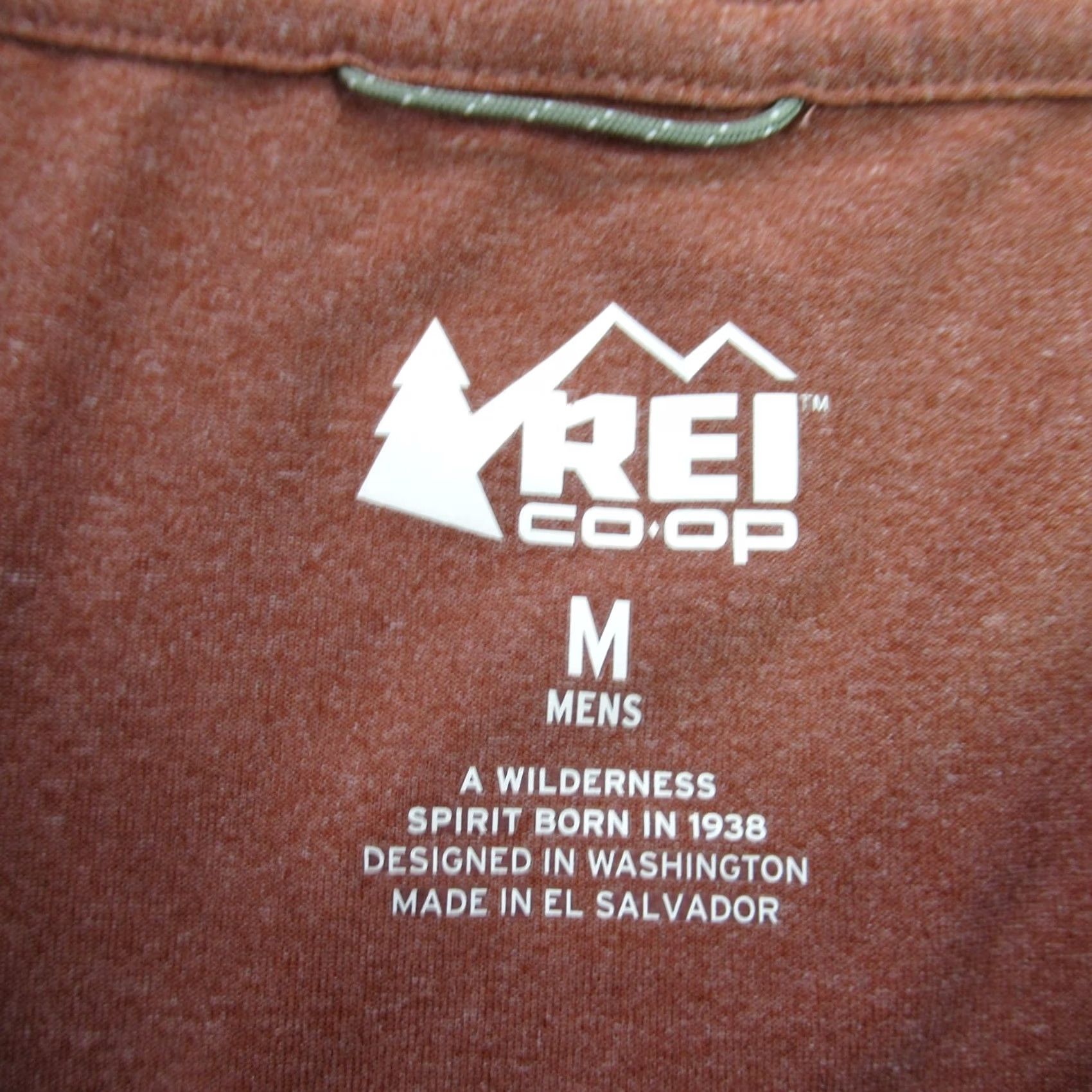 Vintage REI Shirt Mens Medium Short Sleeve Crew Neck Outdoors Lightweight Rust Casual Size US M / EU 48-50 / 2 - 4 Thumbnail