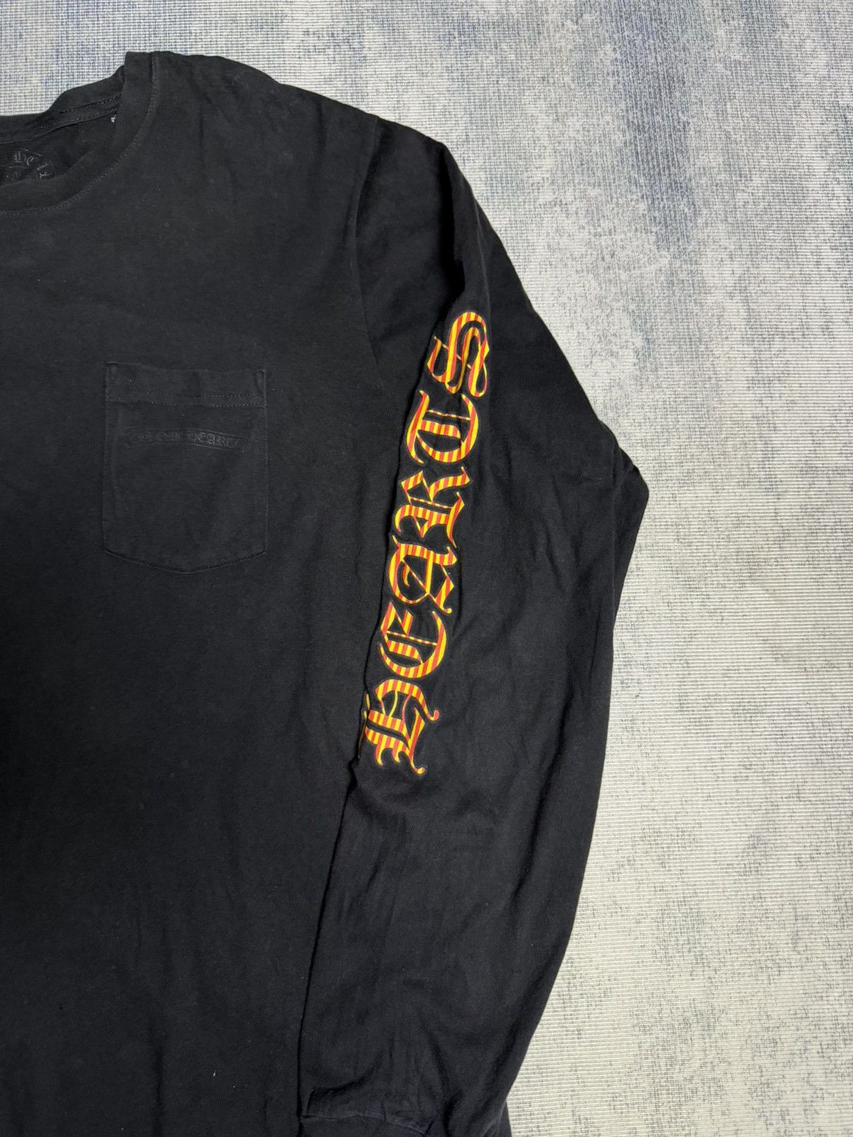 Chrome Hearts Chrome Hearts - Dagger Script Long Sleeves Size US XL / EU 56 / 4 - 9 Thumbnail