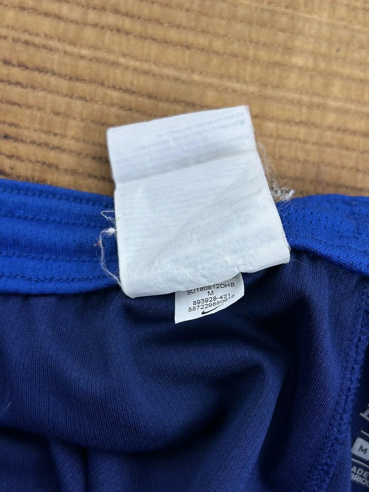 Nike Nike x England 2018/20 Home Kit World Cup Soccer Shorts Size US 32 / EU 48 - 7 Thumbnail
