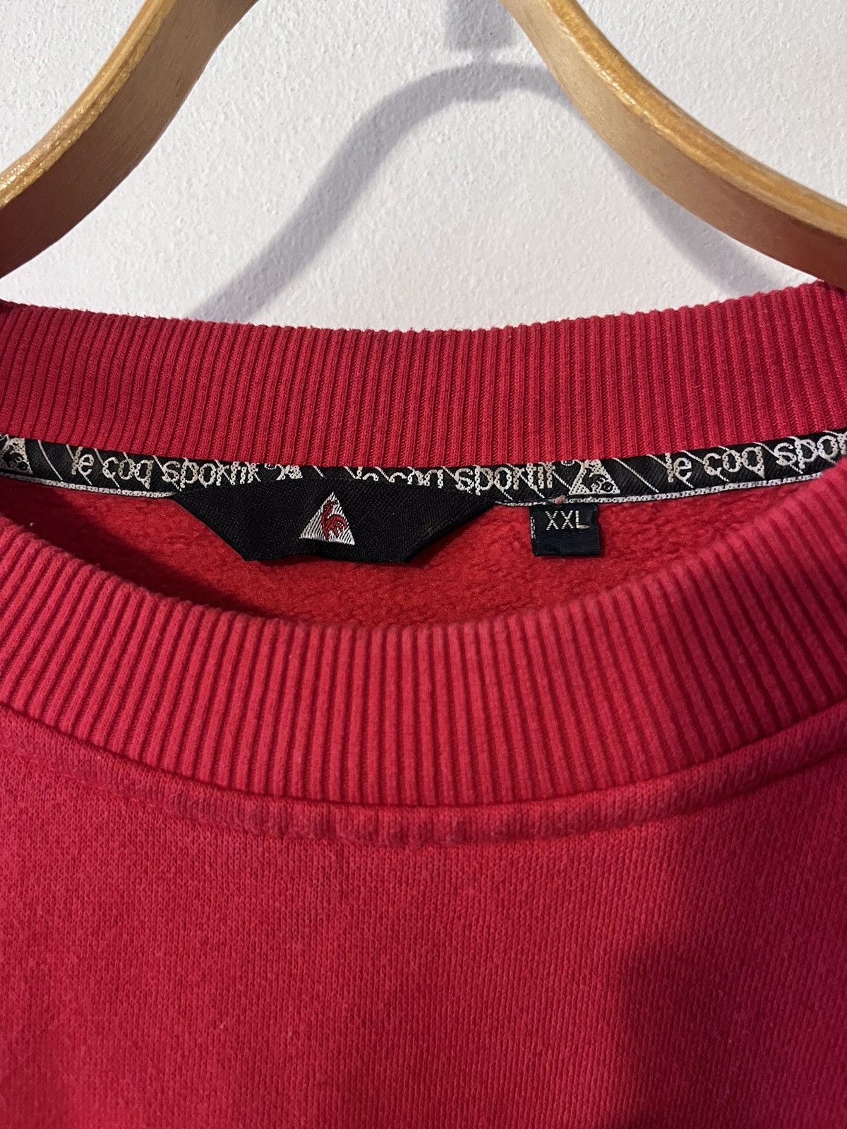 Le Coq Sportif le coq sportif red bus sweatshirt 2002 Size US XL / EU 56 / 4 - 5 Thumbnail
