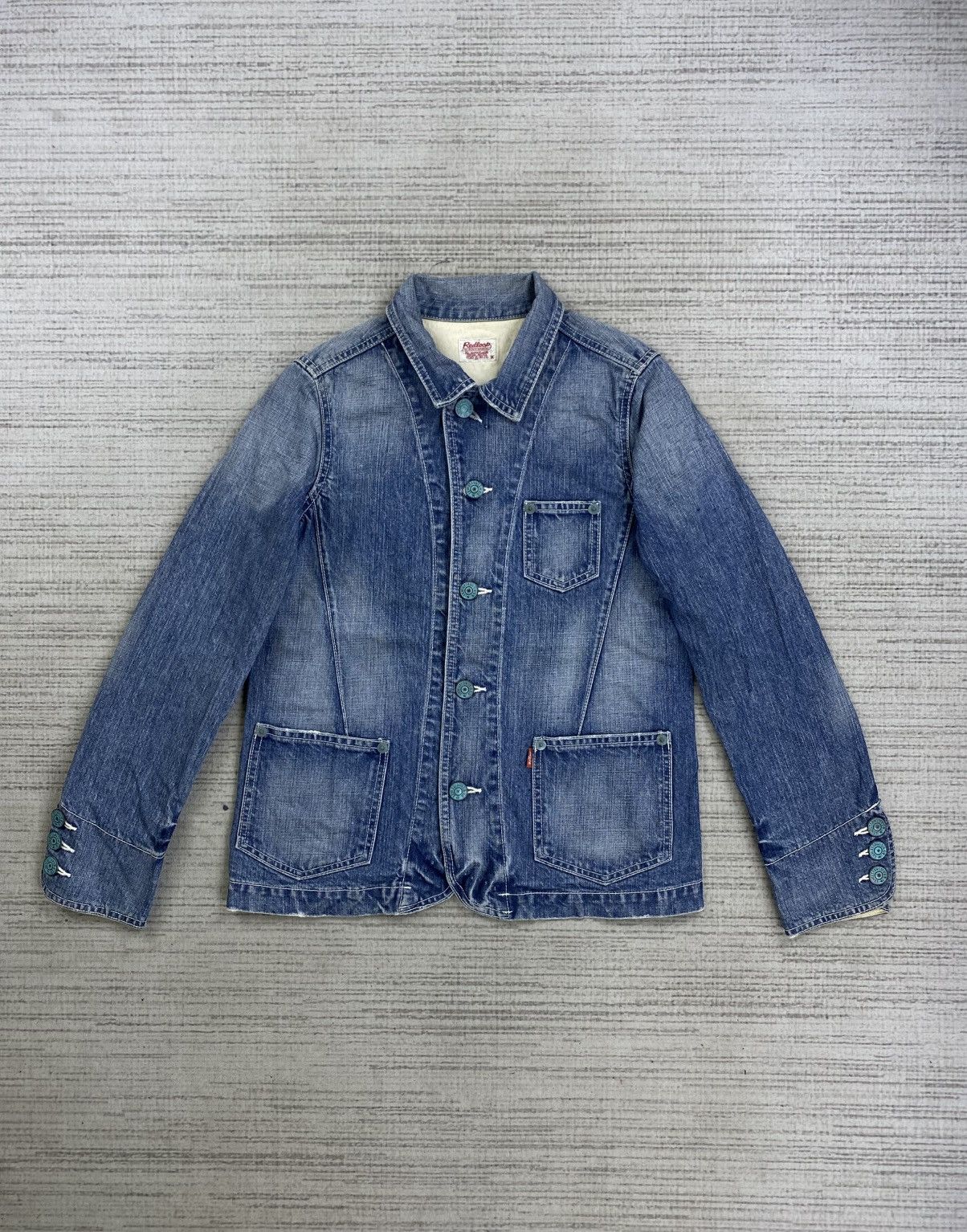Levi's Vintage Levi’s Redloop Chore Denim Jacket Size US S / EU 44-46 / 1 - 1 Thumbnail