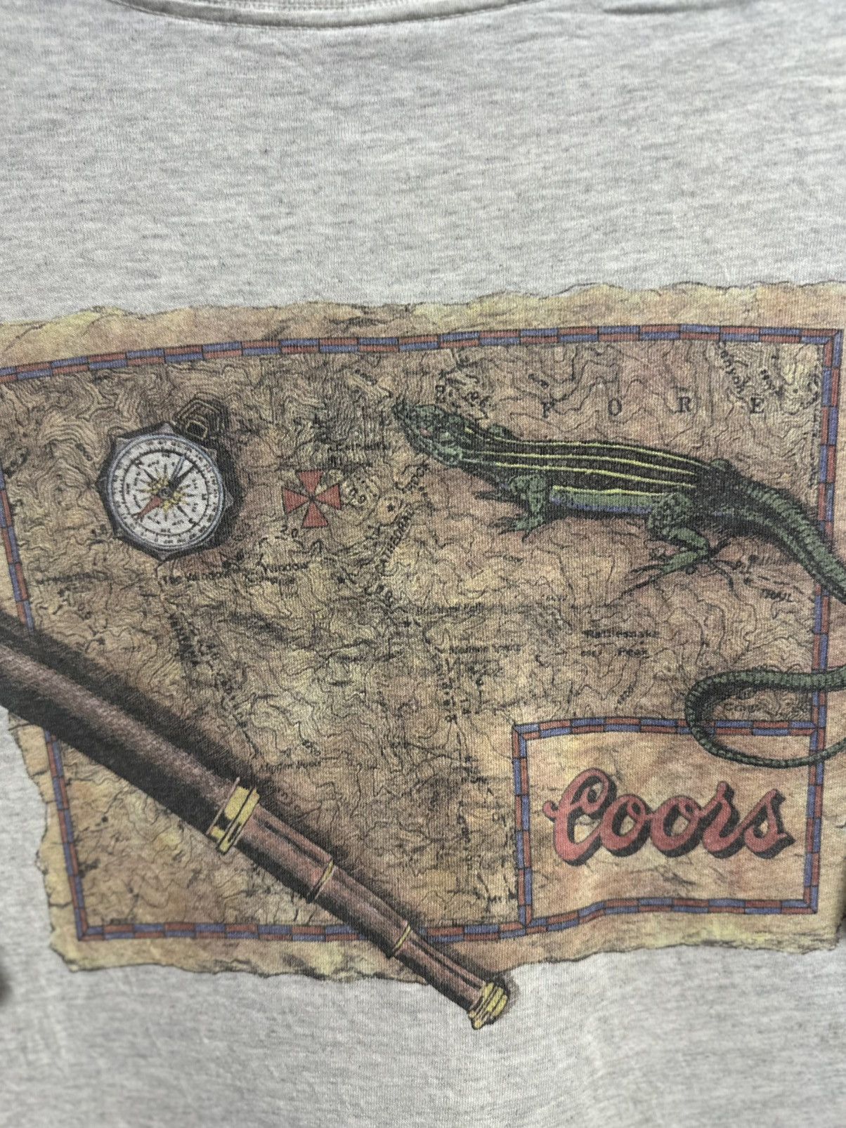 Sears Vintage Coors Pocket Tee Size US L / EU 52-54 / 3 - 2 Thumbnail