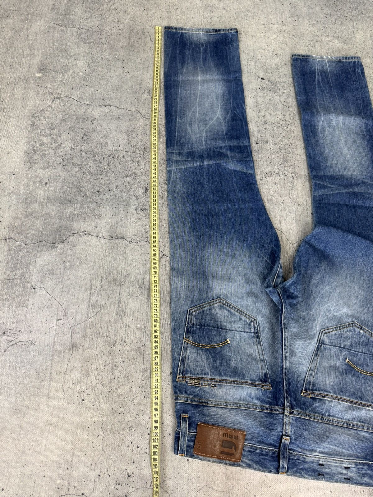 G-Star Rare Vintage G-Star Raw Denim Flared Jeans Y2K Size US 30 / EU 46 - 4 Thumbnail