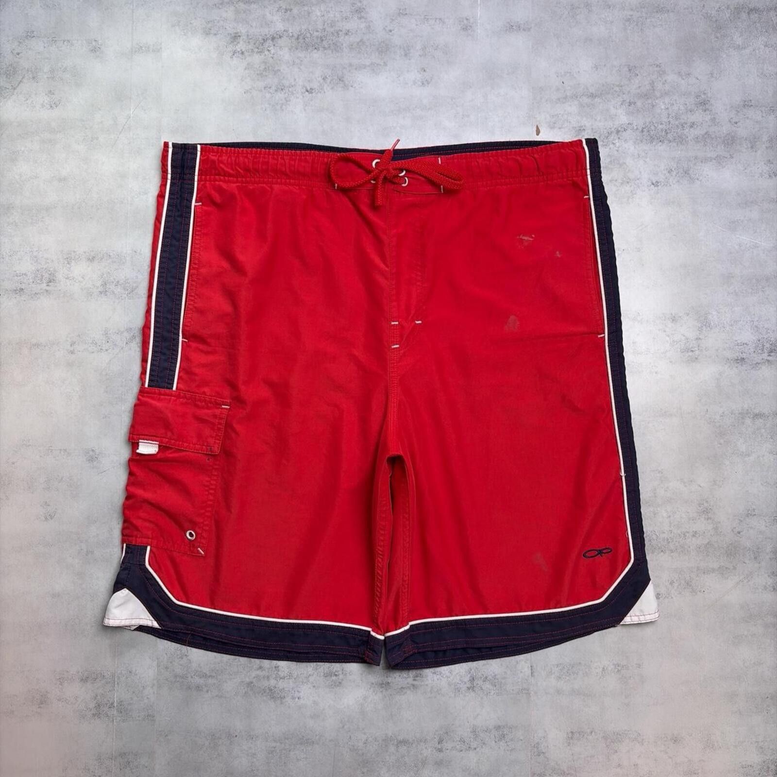 Ocean Pacific Y2K Ocean Pacific Surf Grunge Baggy Distressed Board Shorts Size US 32 / EU 48 - 1 Thumbnail