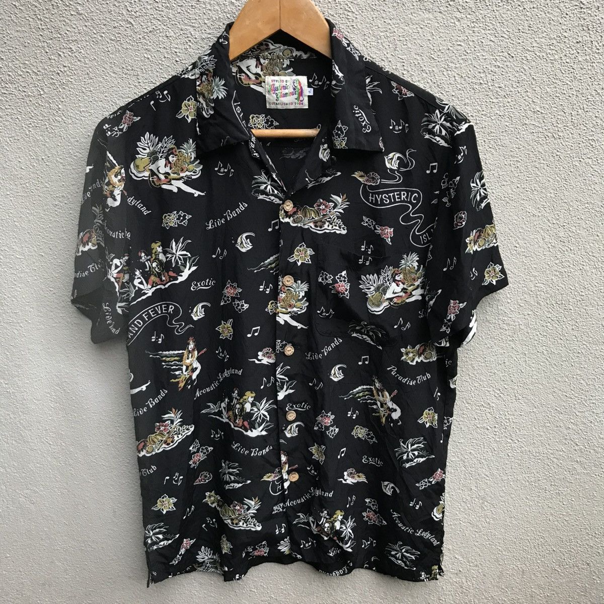 Hysteric Glamour × Japanese Brand HYSTERIC GLAMOUR hawaiian rayon shirt Size US S / EU 44-46 / 1 - 2 Thumbnail